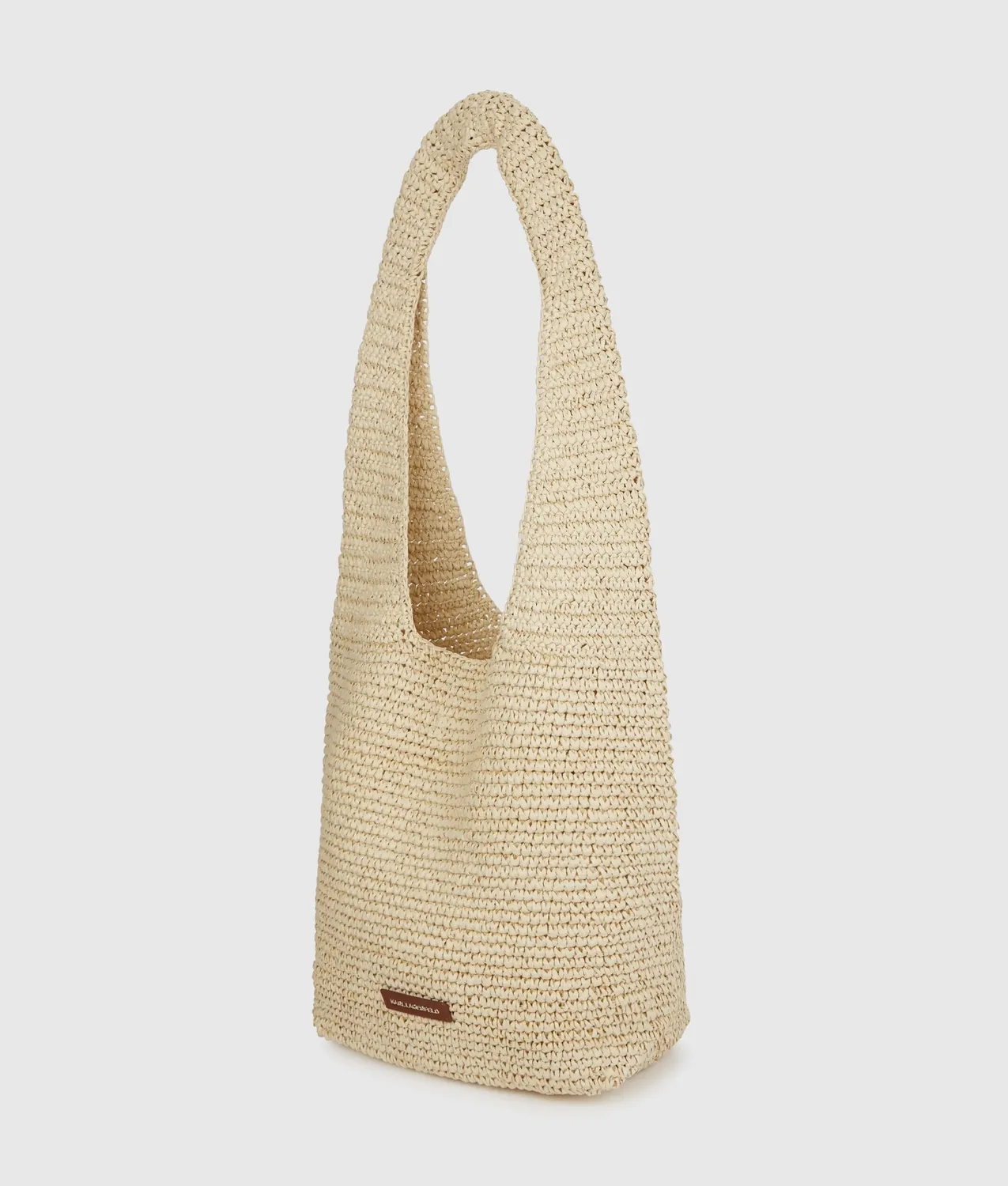 Karl Lagerfeld K/Autograph Crochet Hobo Bag Strand
