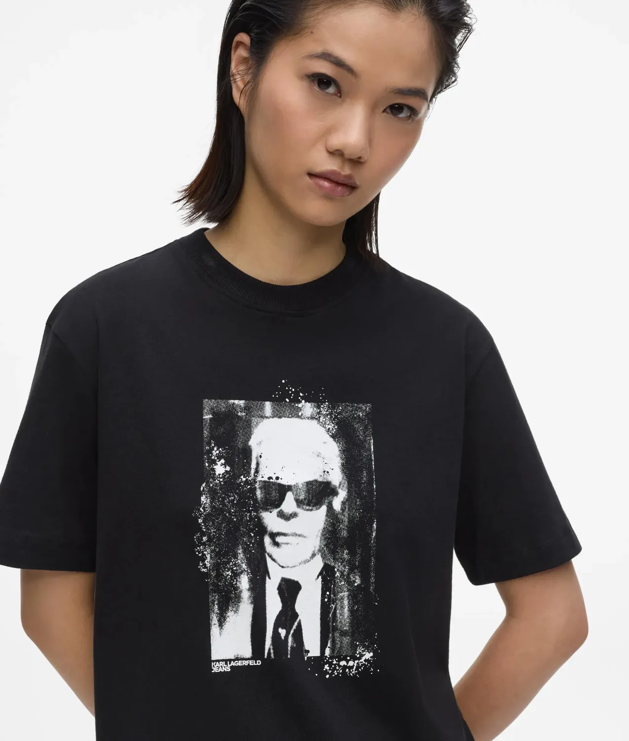 Karl Lagerfeld Jeans Karl Portrait T-Shirt Regular