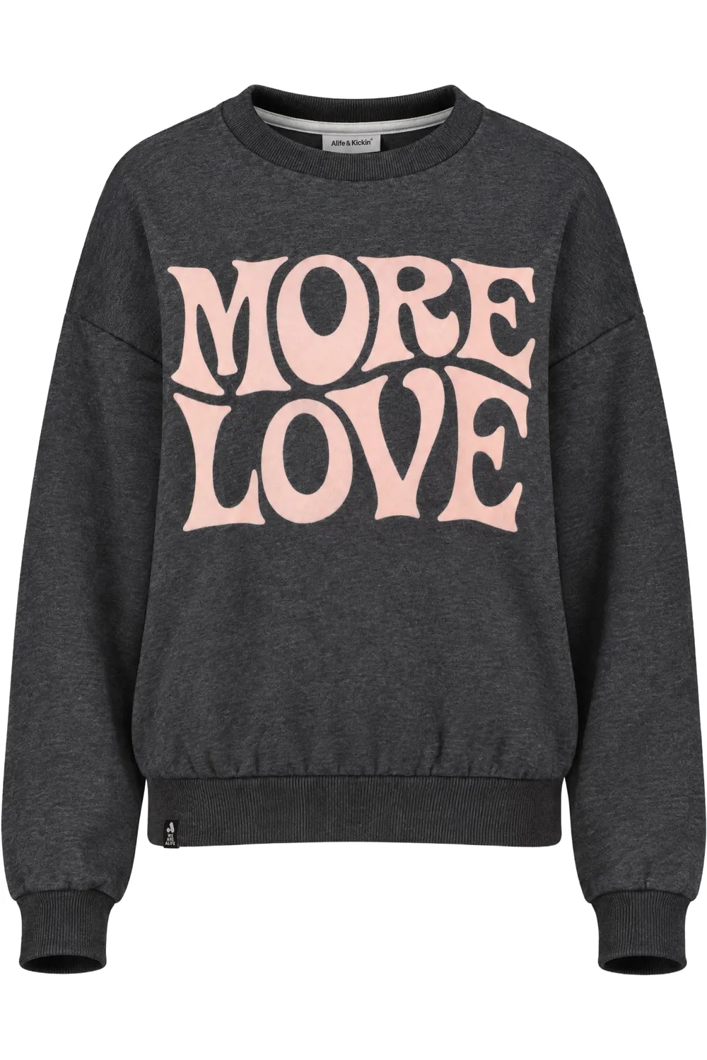 Alife & Kickin ElsaAK P Sweatshirt Schwarz More Love Damen