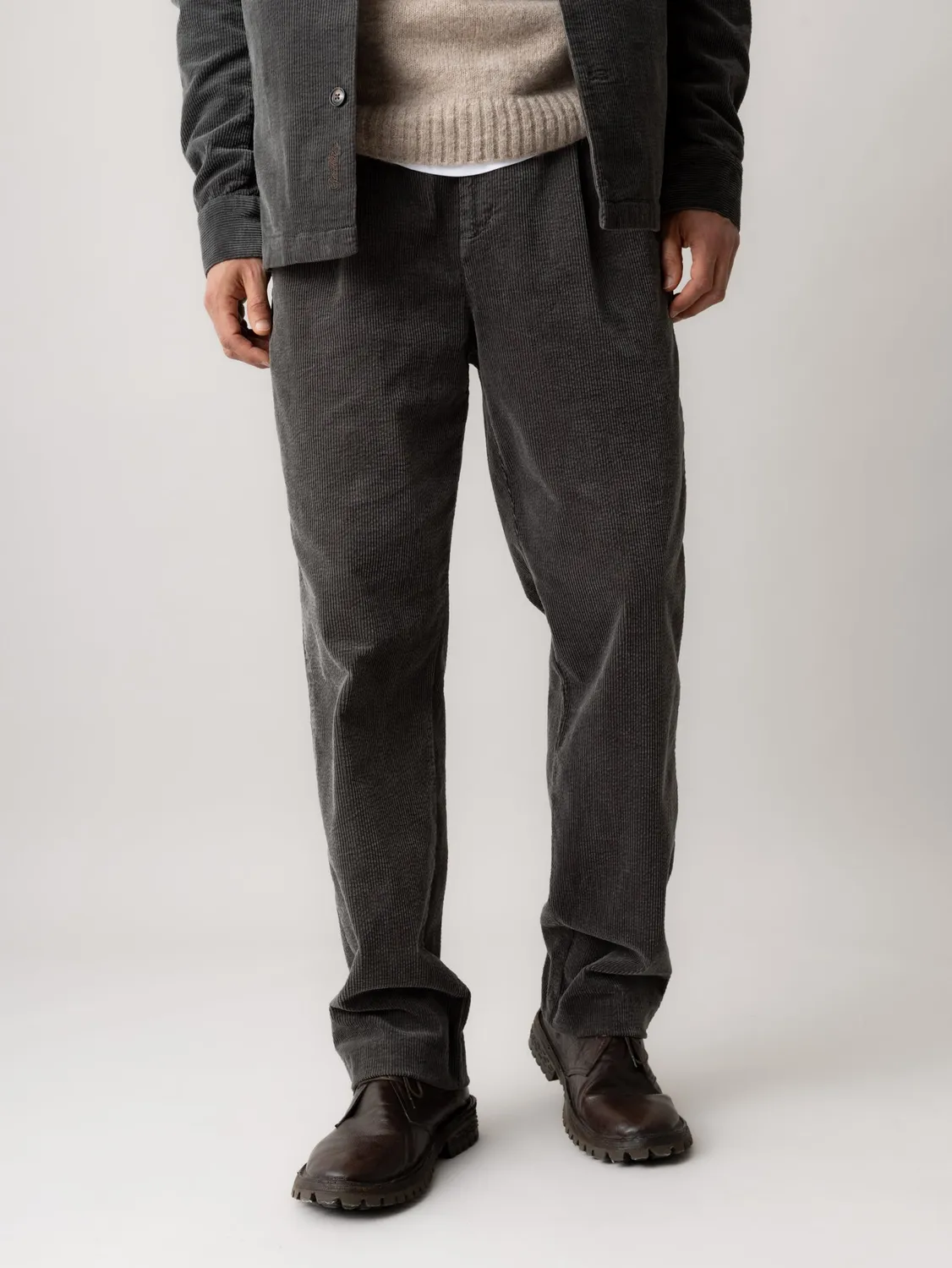 Mos Mosh MMGConor Corduroy Hose Castlerock Regular Neu