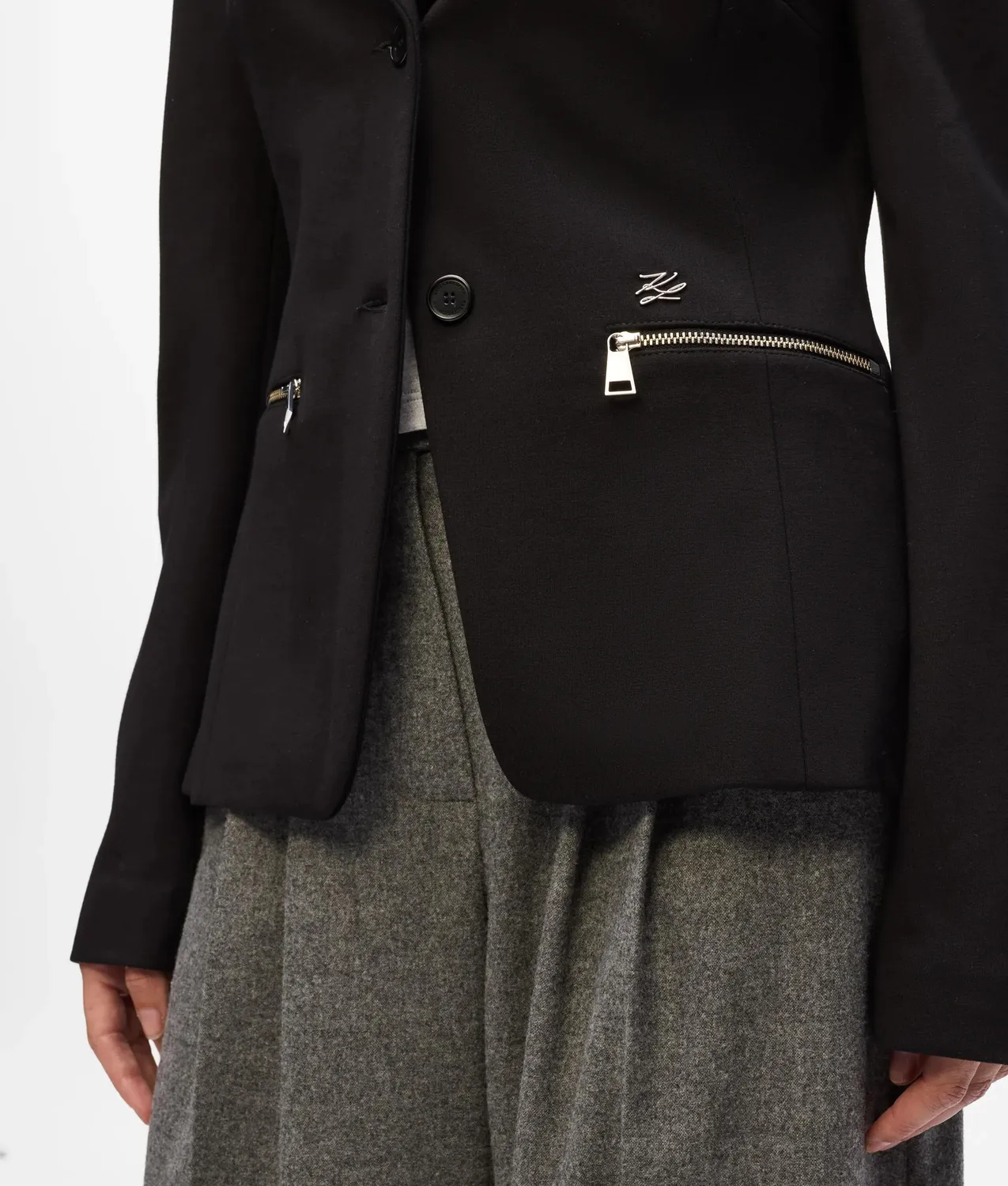Karl Lagerfeld Karl Classics Punto Blazer Stretch