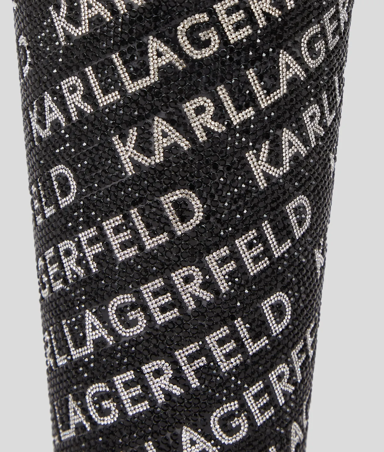 Karl Lagerfeld Rhinestone Logo To-go Becher Strass
