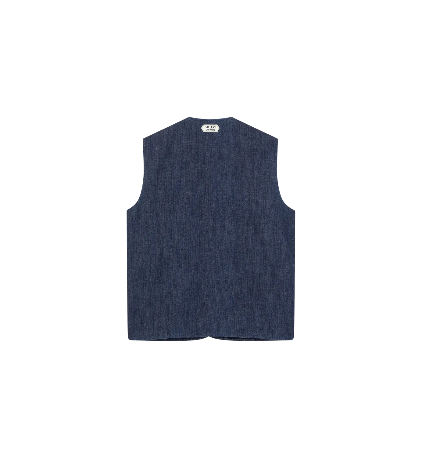 Mos Mosh MMGPisa Waistcoat Weste Blue Chambray