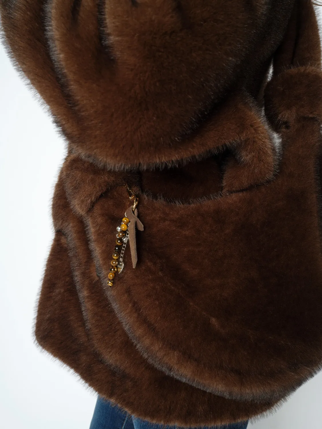 Mos Mosh MMCia Faux Fur Tasche Delicioso Plüsch