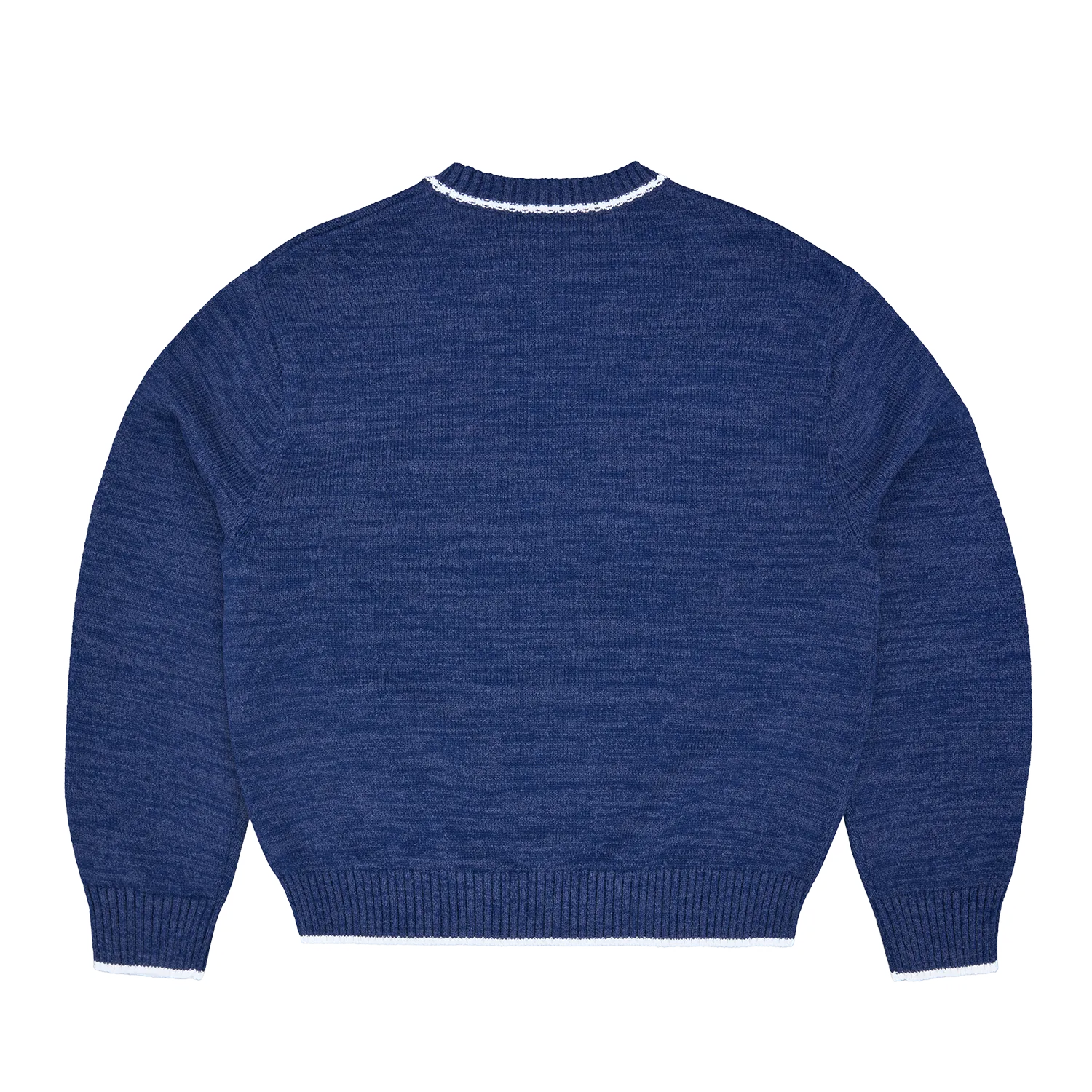 Corteiz RSLM Knit Crewneck Strickpullover Navy Stick