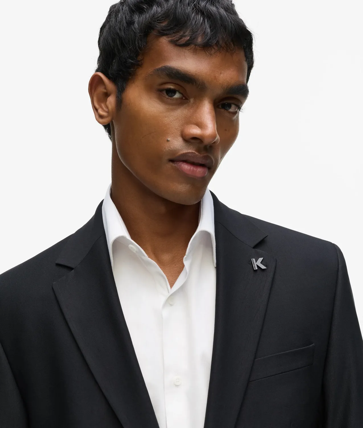 Karl Lagerfeld Monogram Blazer Herren einreihig Gr. 36-48