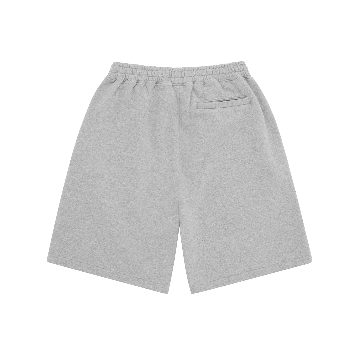 Corteiz Island Puff Print Sweatshort Grau baggy