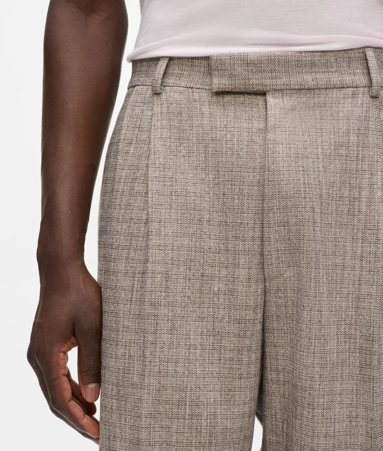 Karl Lagerfeld Straight-Leg Tailored Pants Anzughose 32 Stretch