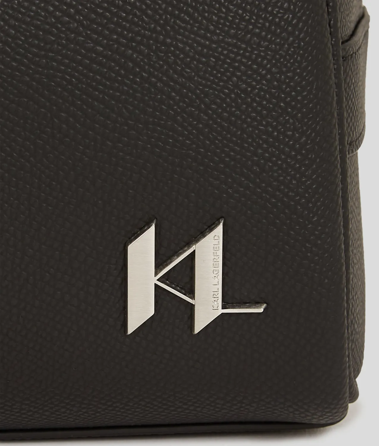 Karl Lagerfeld K/Monogram Waschtasche Leder Reisen