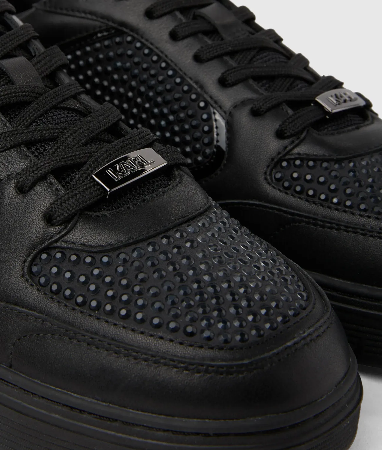 Karl Lagerfeld Kourtney Sneaker Leder Strass