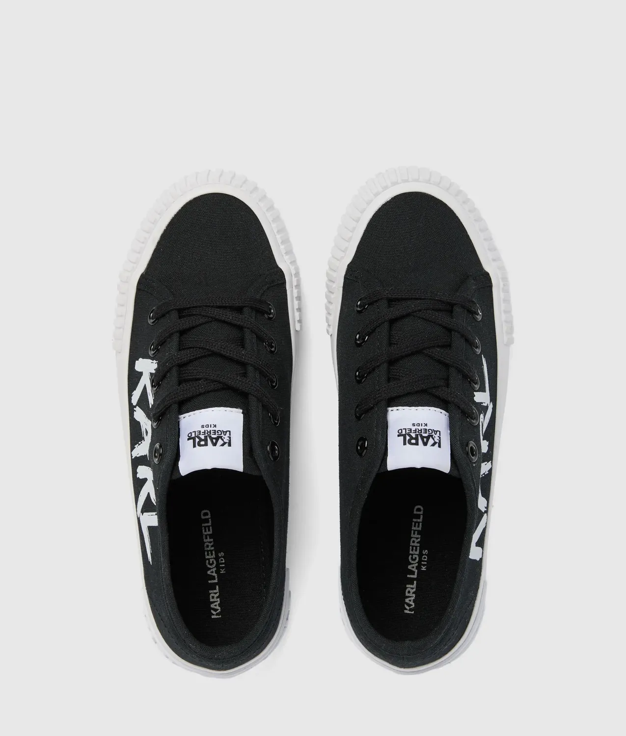 Karl Lagerfeld Graffiti Sneaker Jungen Low-Top Schnürer