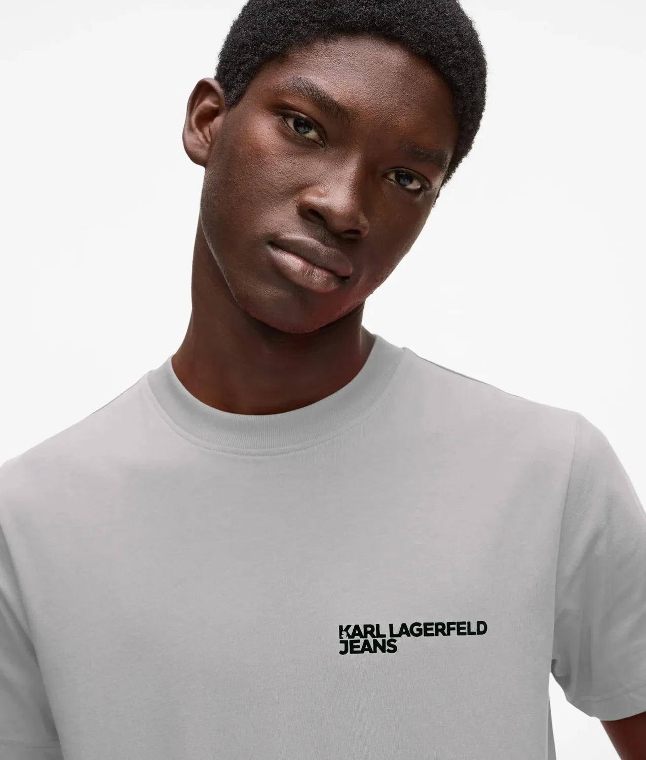 Karl Lagerfeld Jeans Slim-fit T-Shirt Bio-Baumwolle