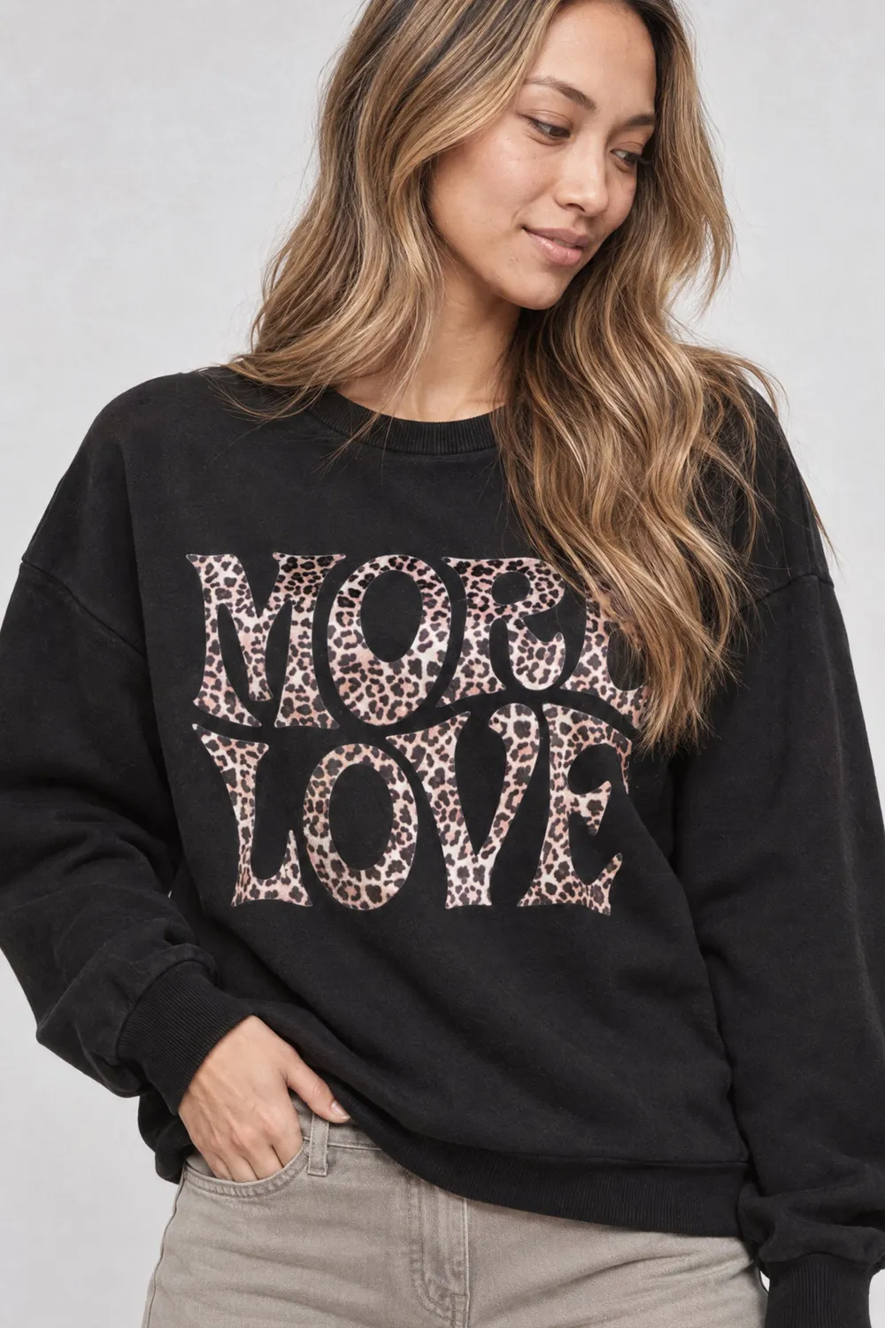 Alife & Kickin ElsaAK P Sweatshirt Schwarz Love
