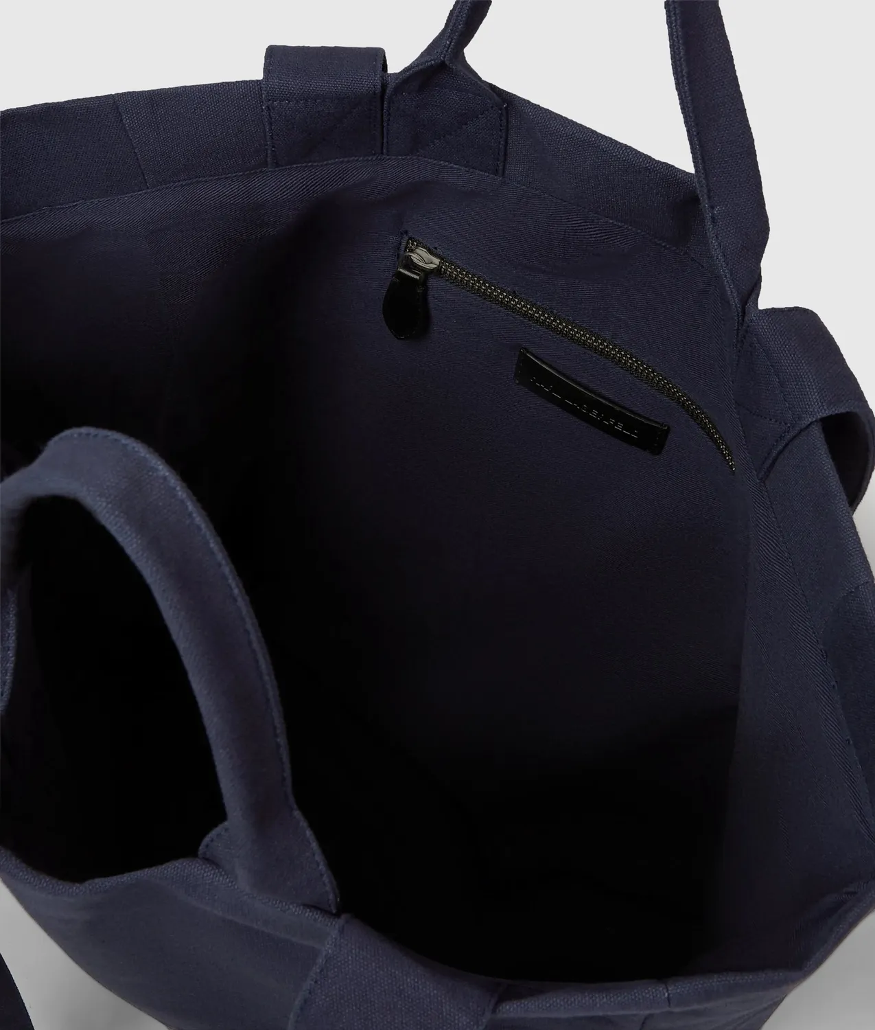 Karl Lagerfeld Logo Tall Tote Recycling-Baumwolle