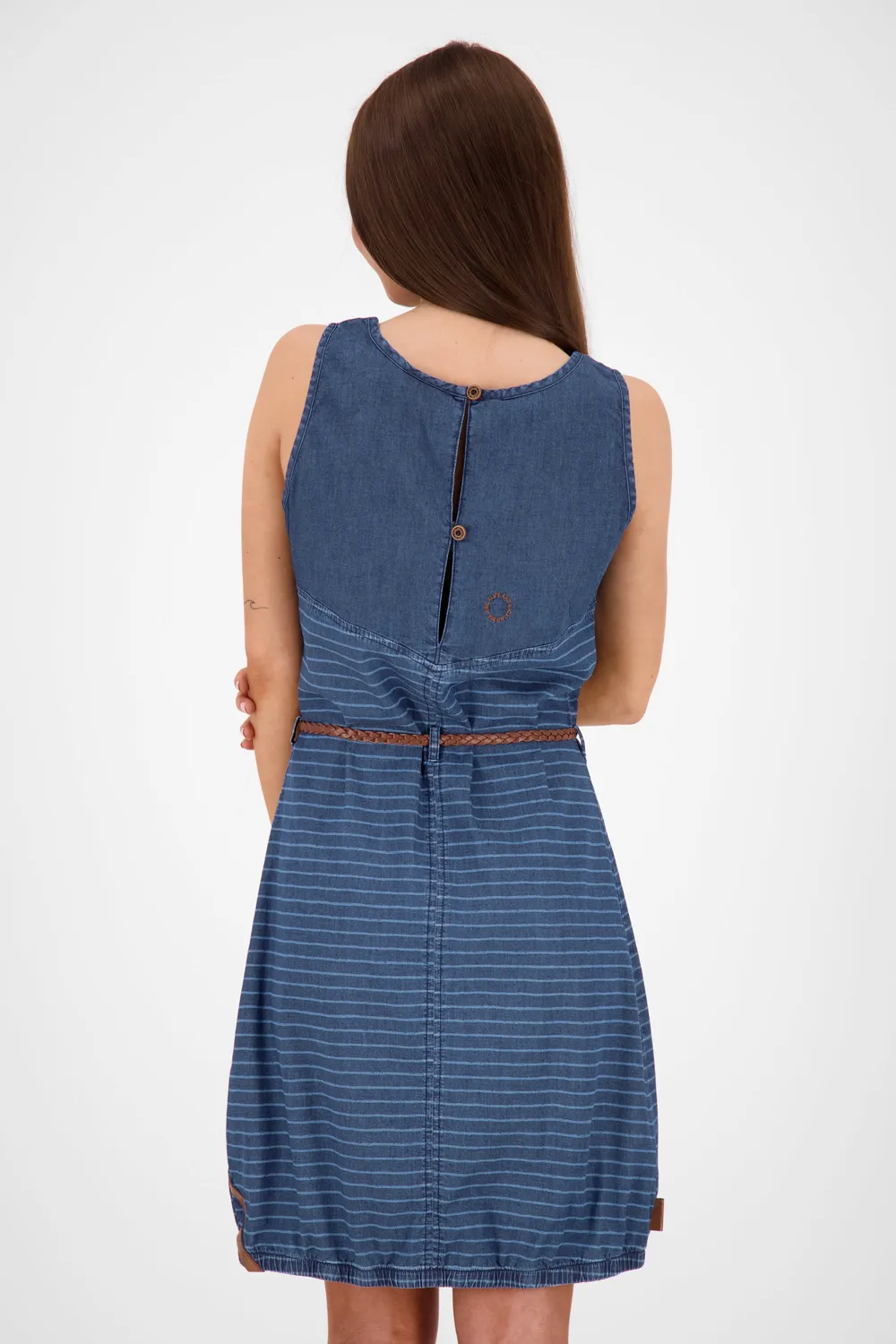 Alife & Kickin DojaAK DNM B Top Dress Dunkelblau Denim