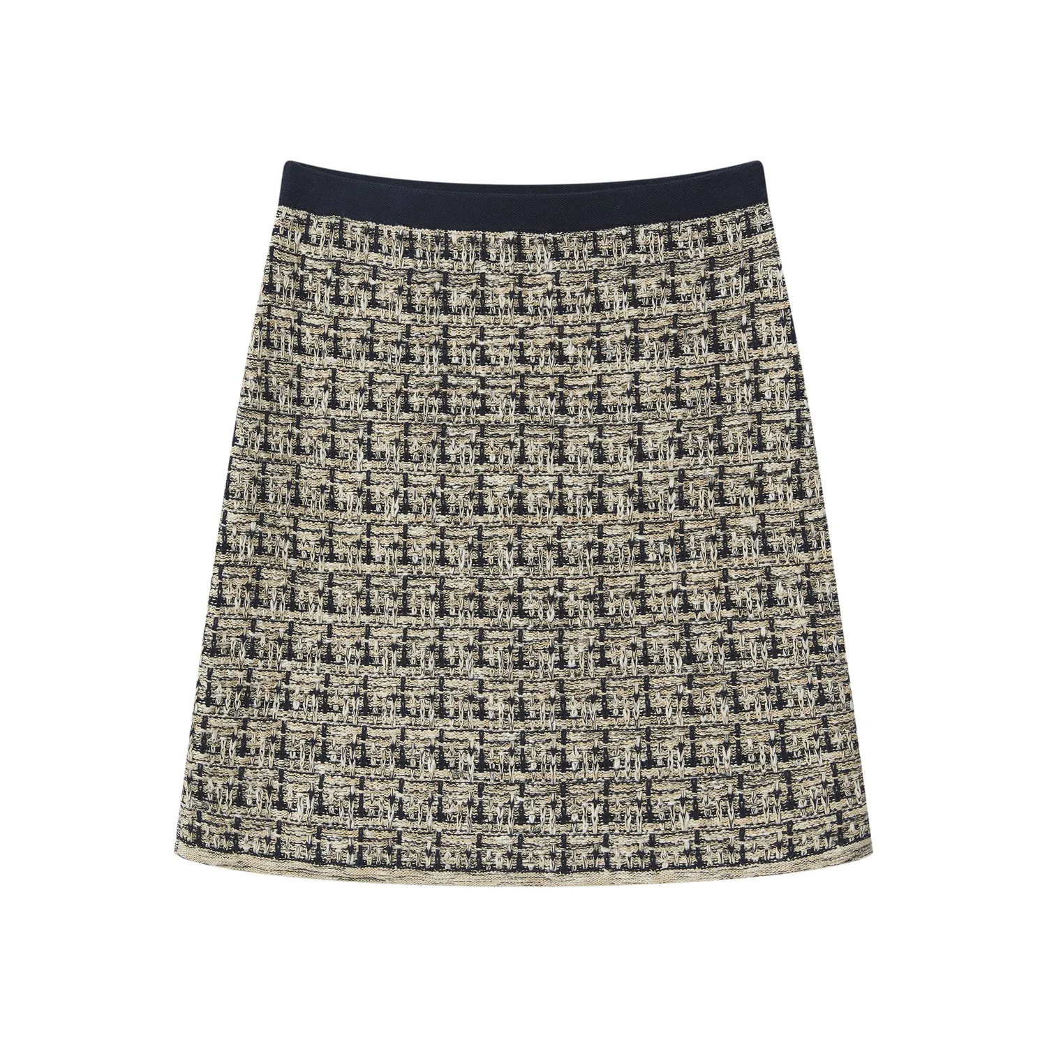 Senatex Boucle Rock Navy Combo Tweed-Look