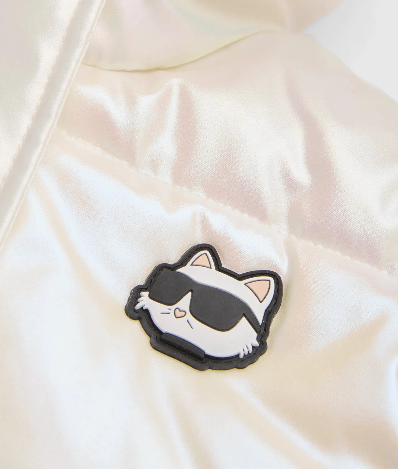 Karl Lagerfeld Ikon Pufferjacke Mädchen schillernd