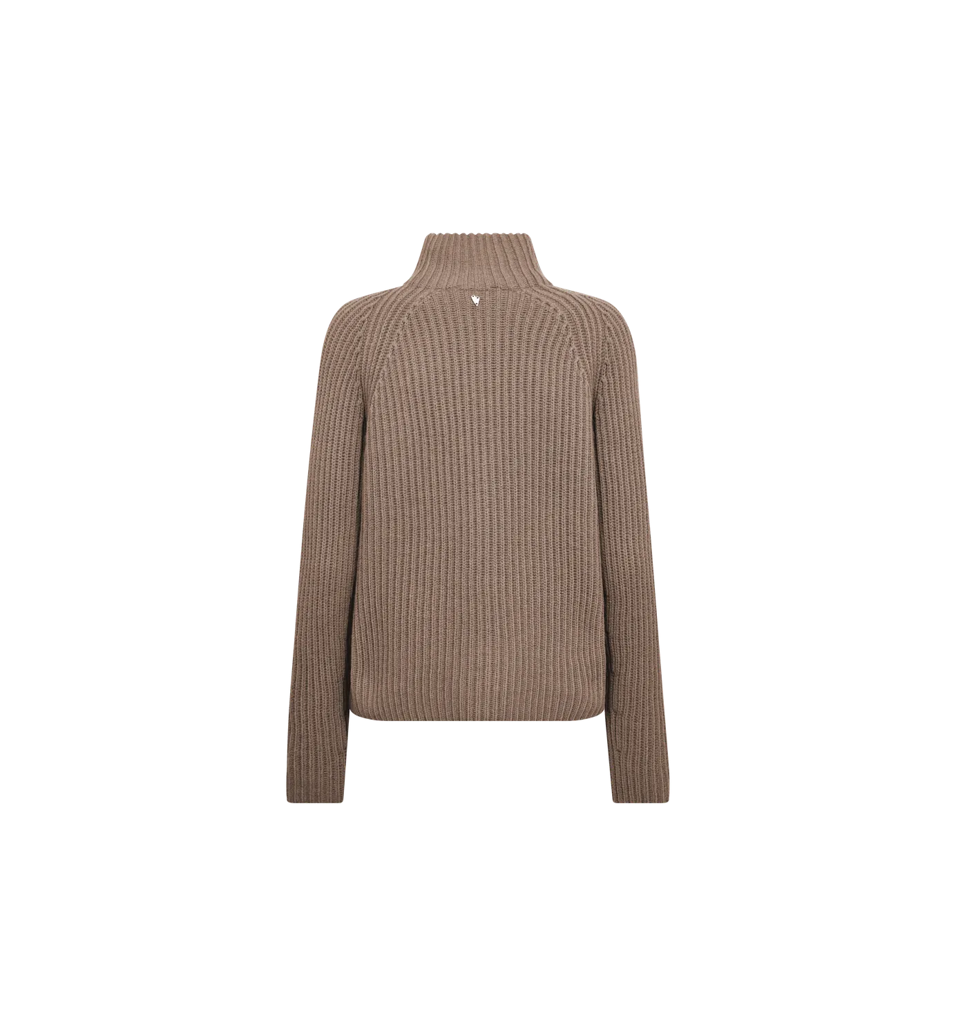 Mos Mosh Thyra Highneck Strickpullover Recyclingwolle
