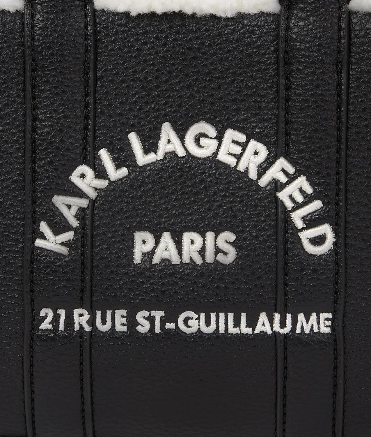 Karl Lagerfeld Rue St-Guillaume Mini Tote Tasche Teddy One Size