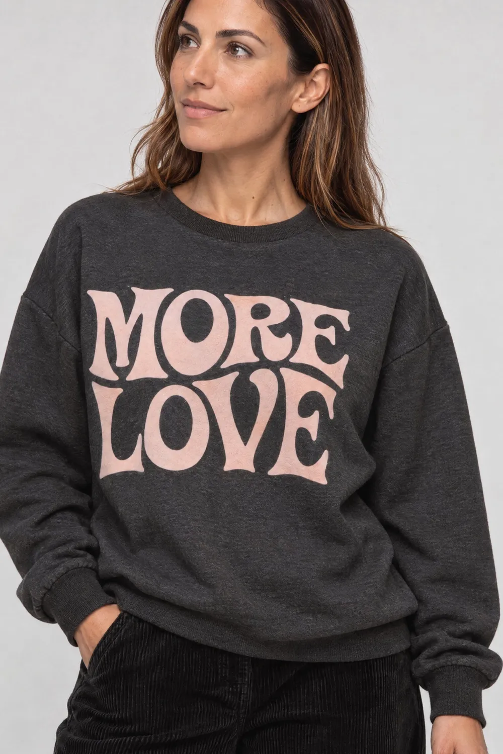 Alife & Kickin ElsaAK P Sweatshirt Schwarz More Love Damen