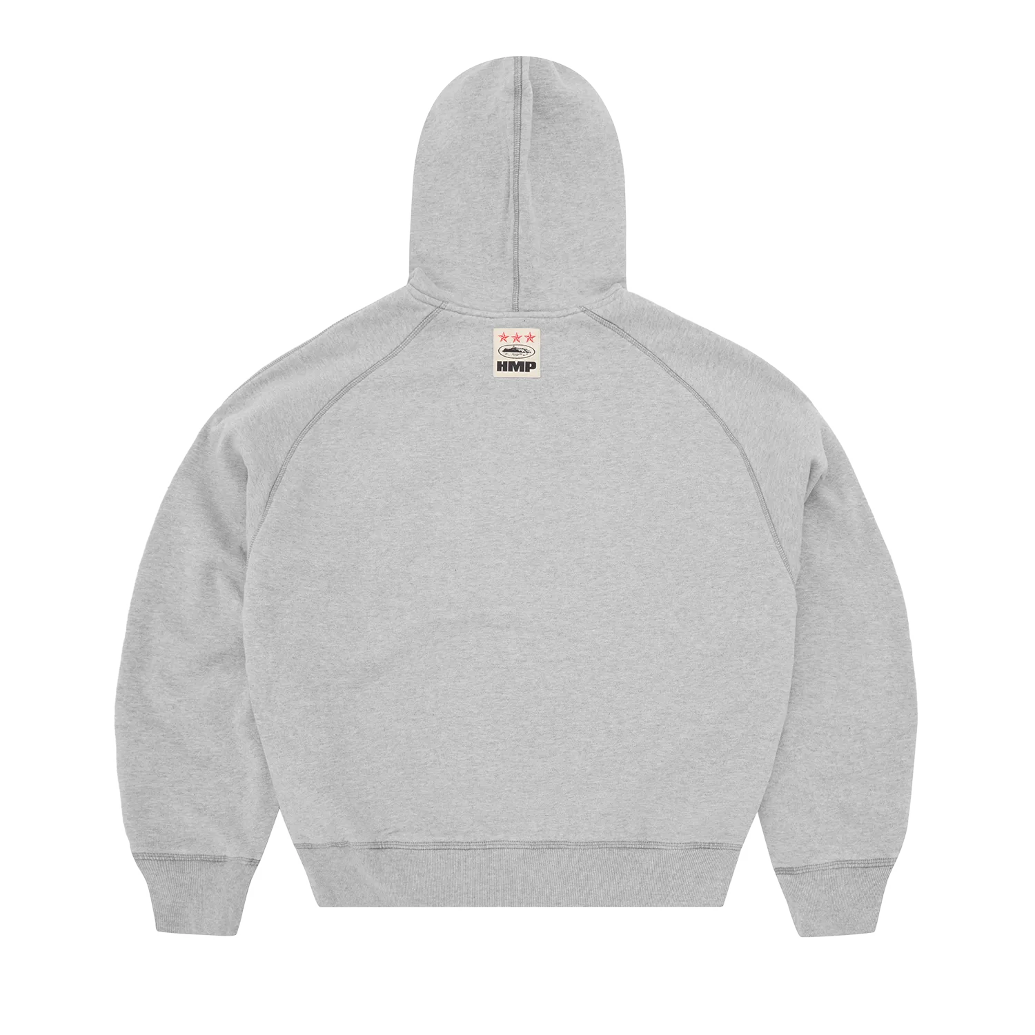Corteiz HMP Thermal Zip Hoodie grau 440 GSM