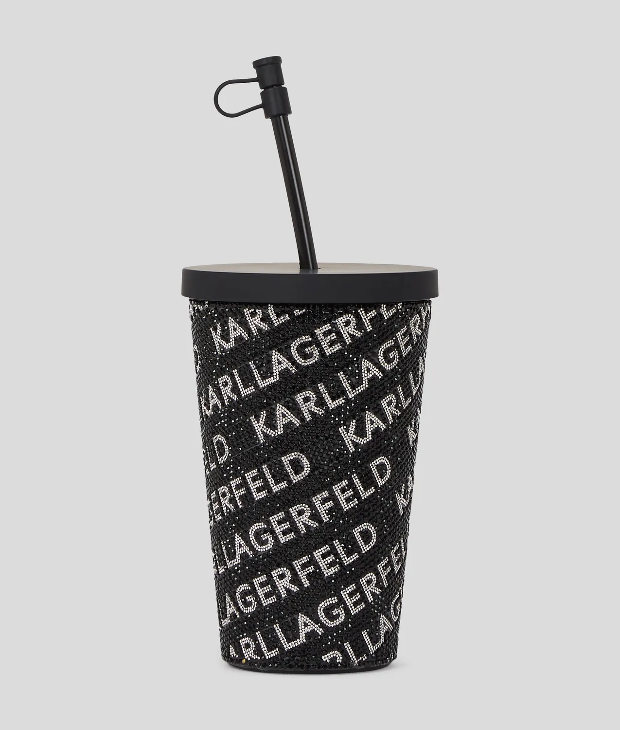 Karl Lagerfeld Rhinestone Logo To-go Becher Strass