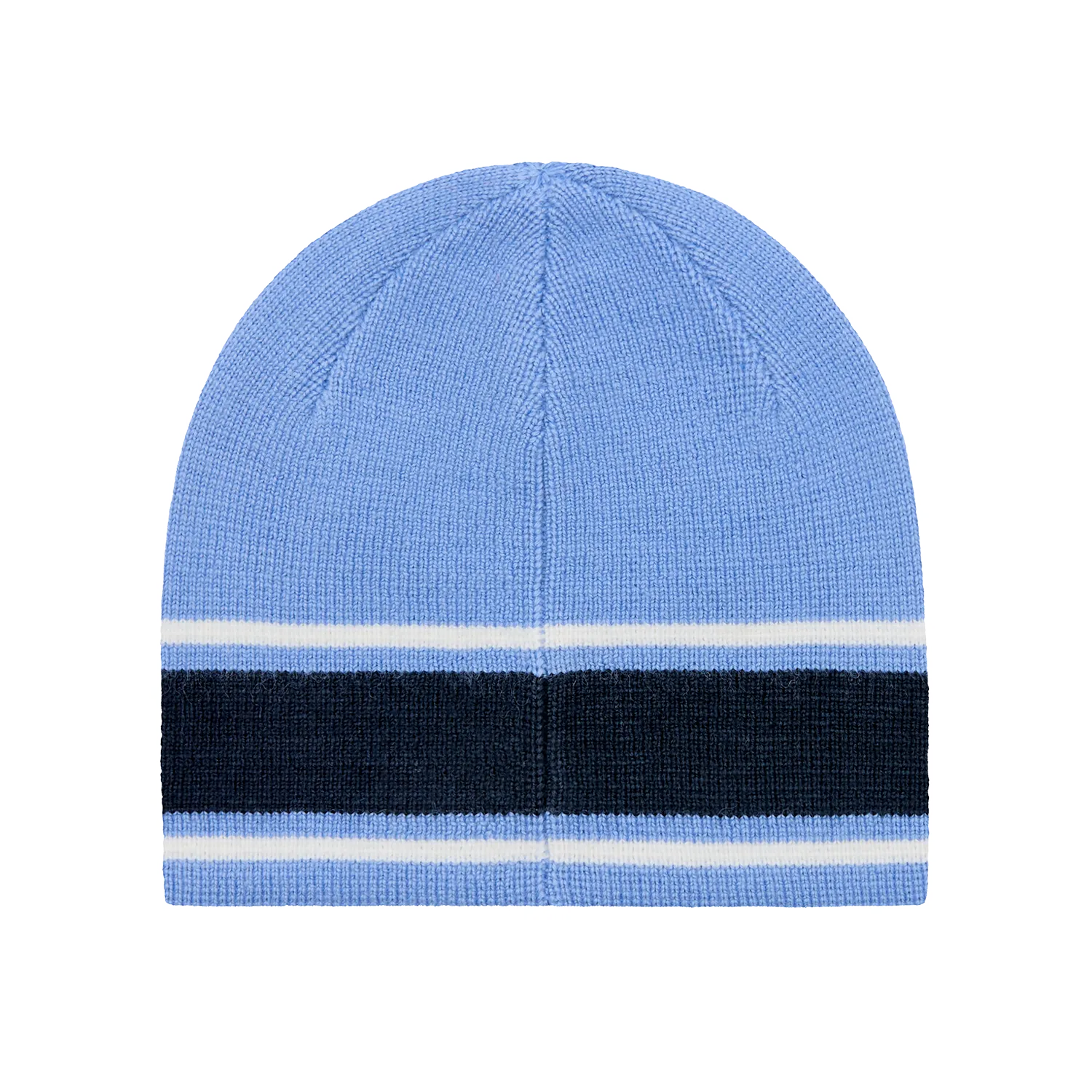 Corteiz Turismo Knit Beanie Baby Blue Streifen