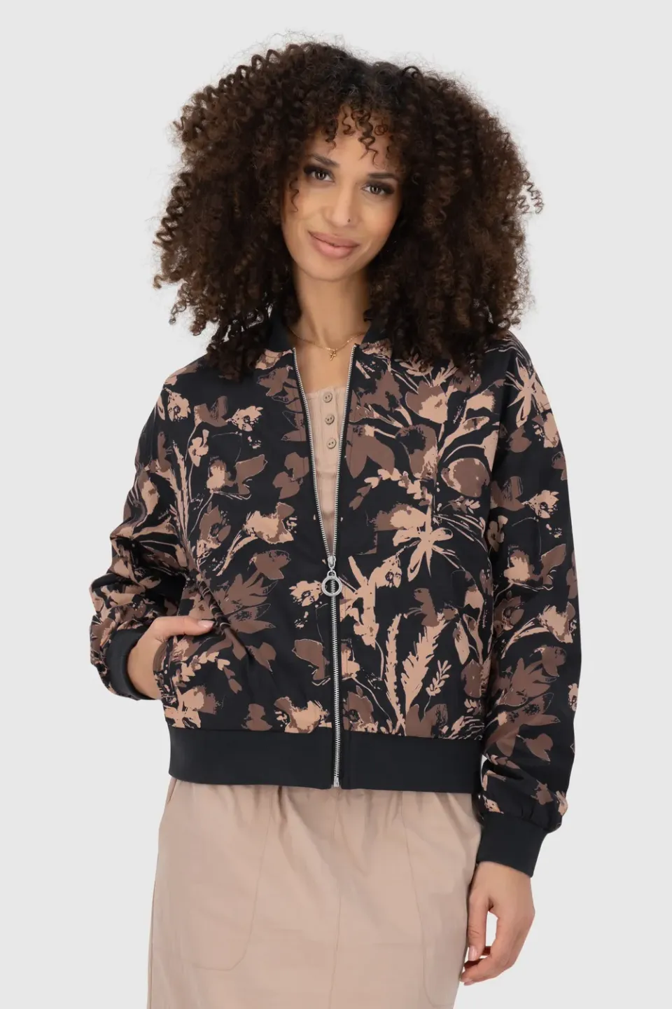 Alife & Kickin EzraAK B Jacke Schwarz Polyamid leicht