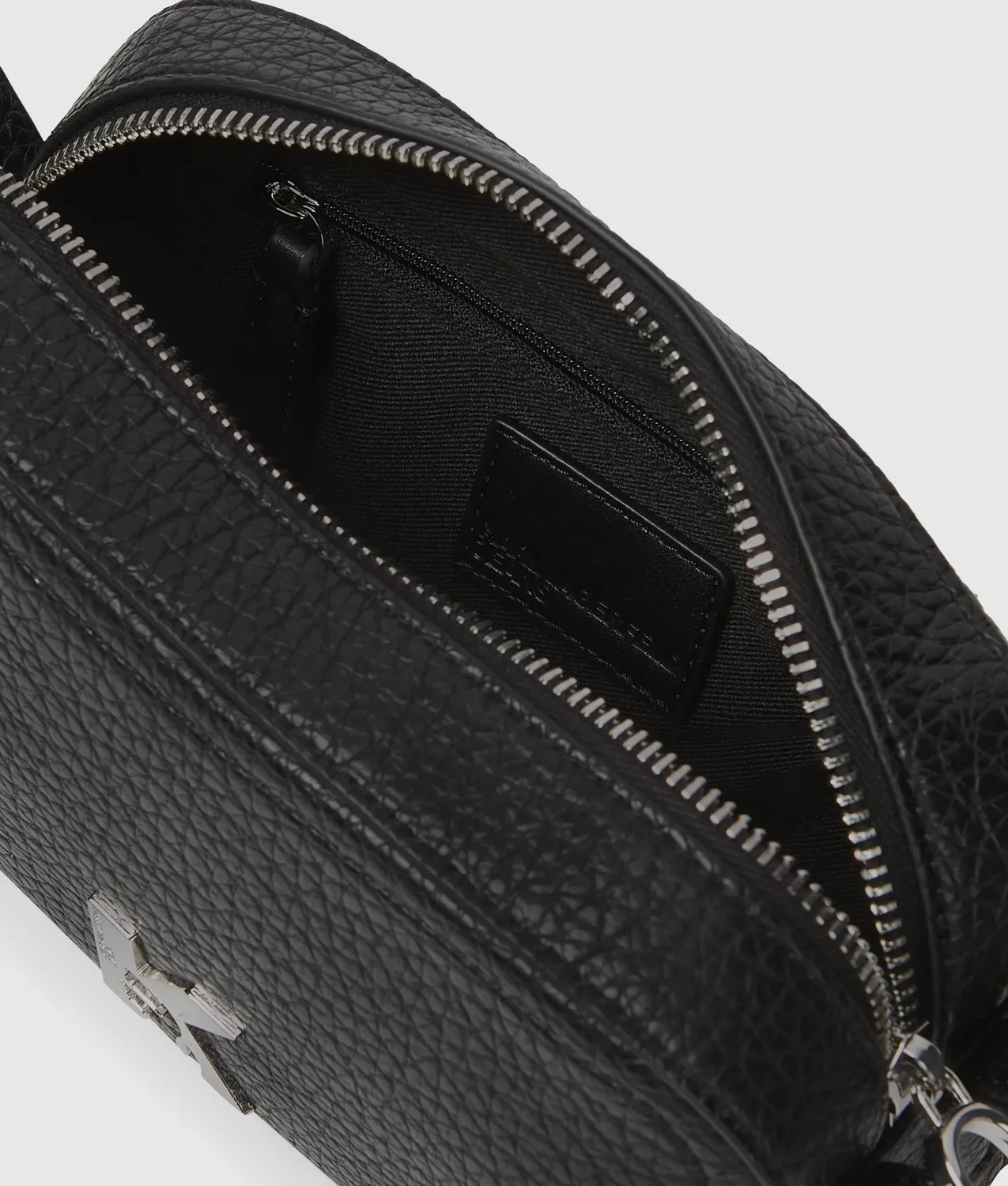 Karl Lagerfeld KL Jeans K Logo Camera Bag Tasche genarbt