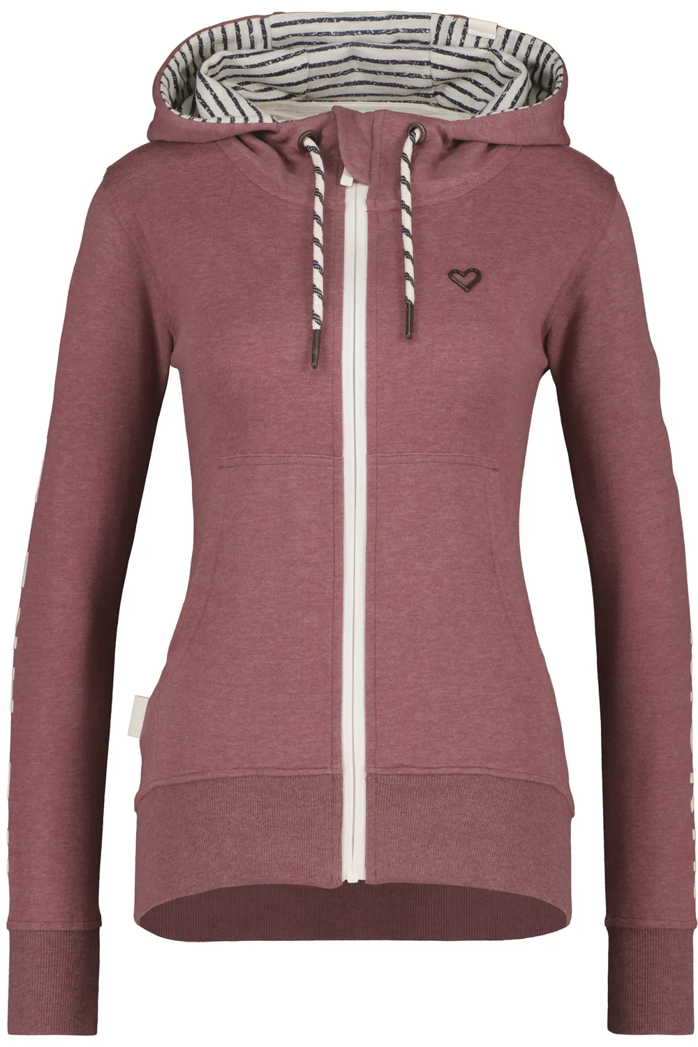 Alife & Kickin JessyAK A Sweatjacke Pink Kapuze