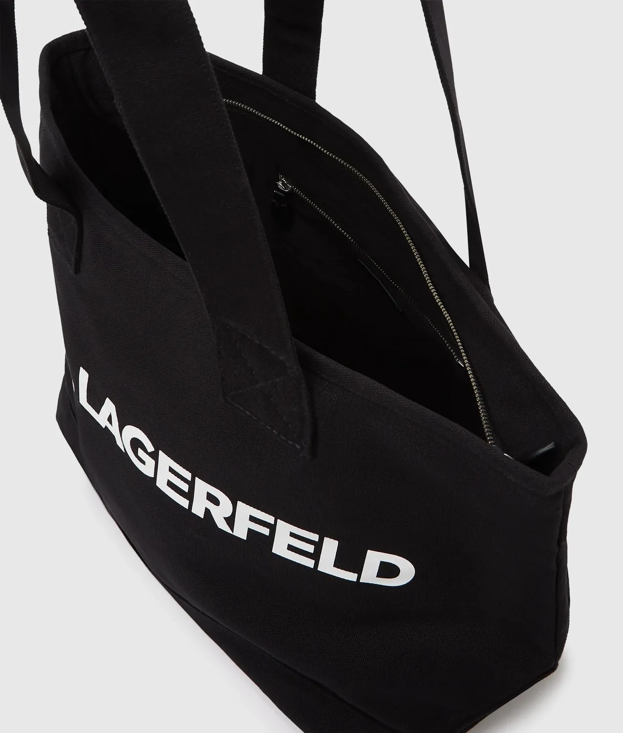 Karl Lagerfeld Extra Large Logo Tote Tasche One Size Baumwolle