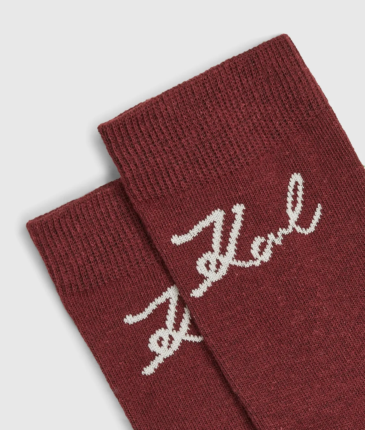 Karl Lagerfeld Signature Socken 3er-Pack Baumwolle