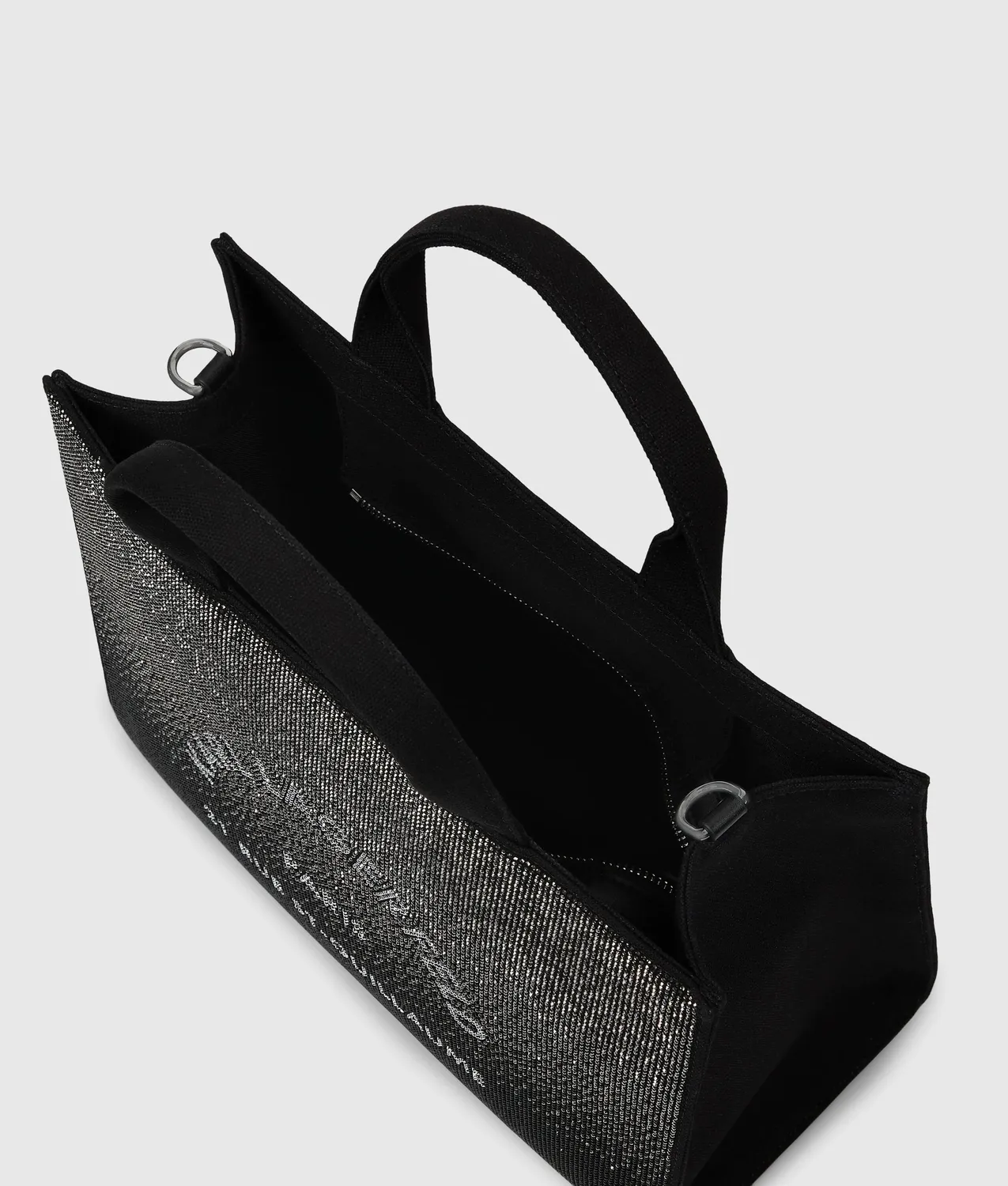 Karl Lagerfeld Rue St-Guillaume Rhinestone Tote Strass