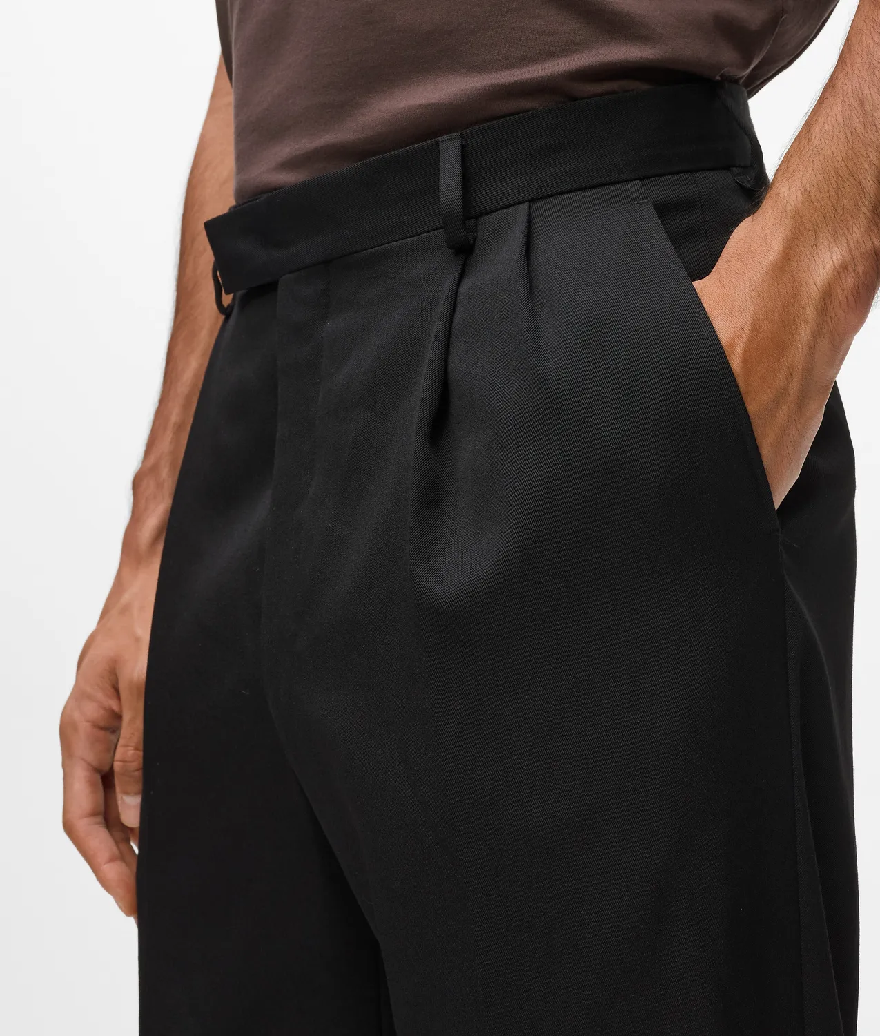 Karl Lagerfeld Tailored Bundfaltenhose Herren 30 mit Bügelfalte