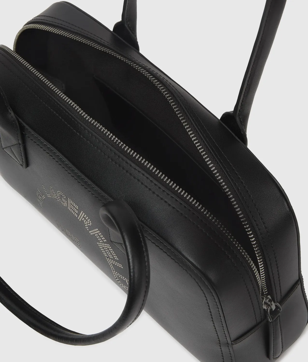 Karl Lagerfeld K/Daily Bowling Bag Leder Schwarz