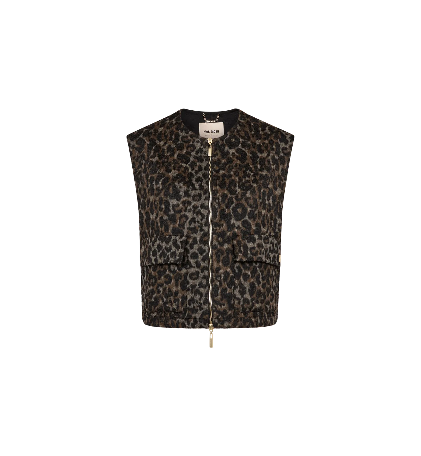 Mos Mosh MMElise Leo Weste schwarz Leo oversize
