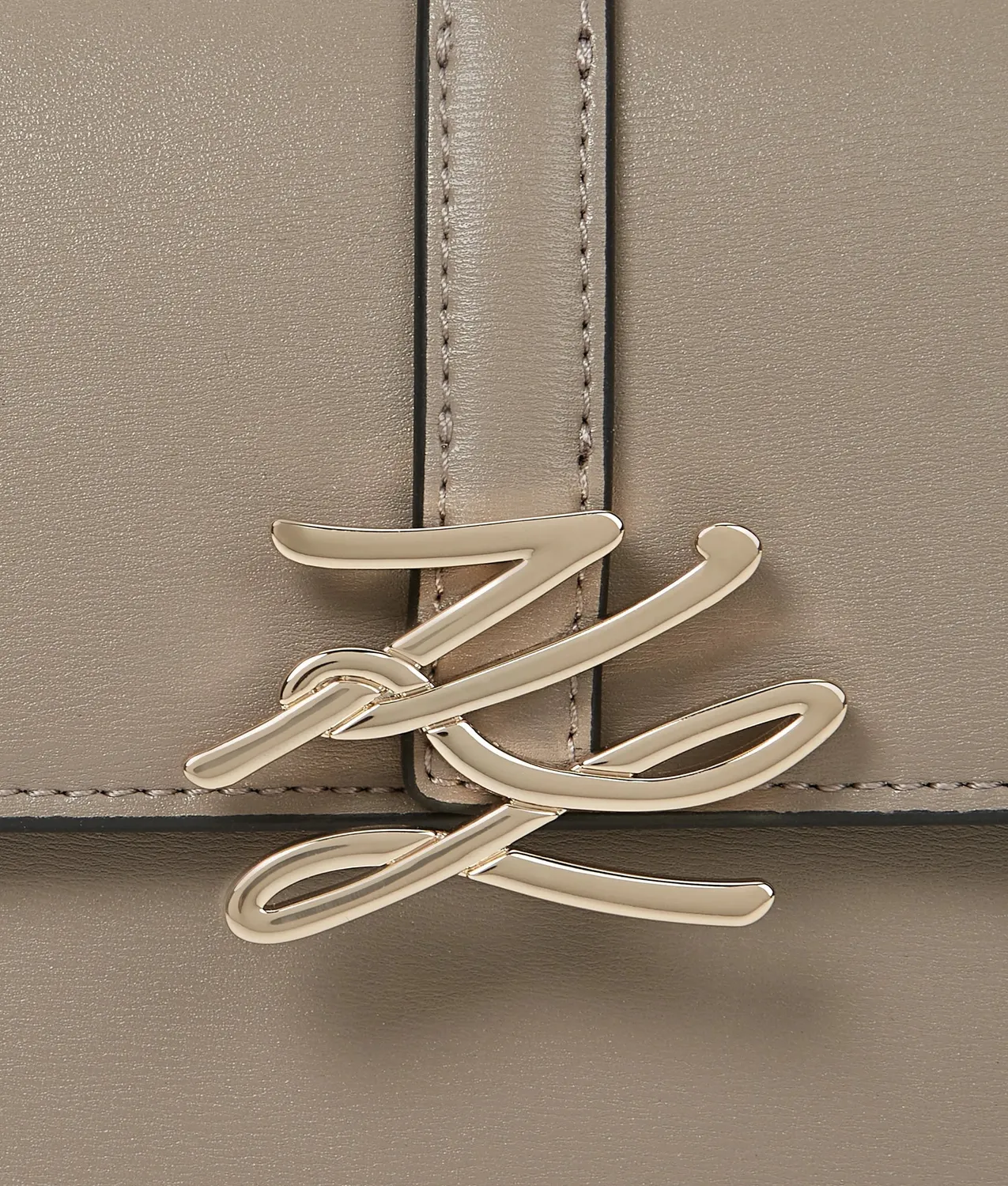 Karl Lagerfeld K/Autograph Henkeltasche Drop Leder