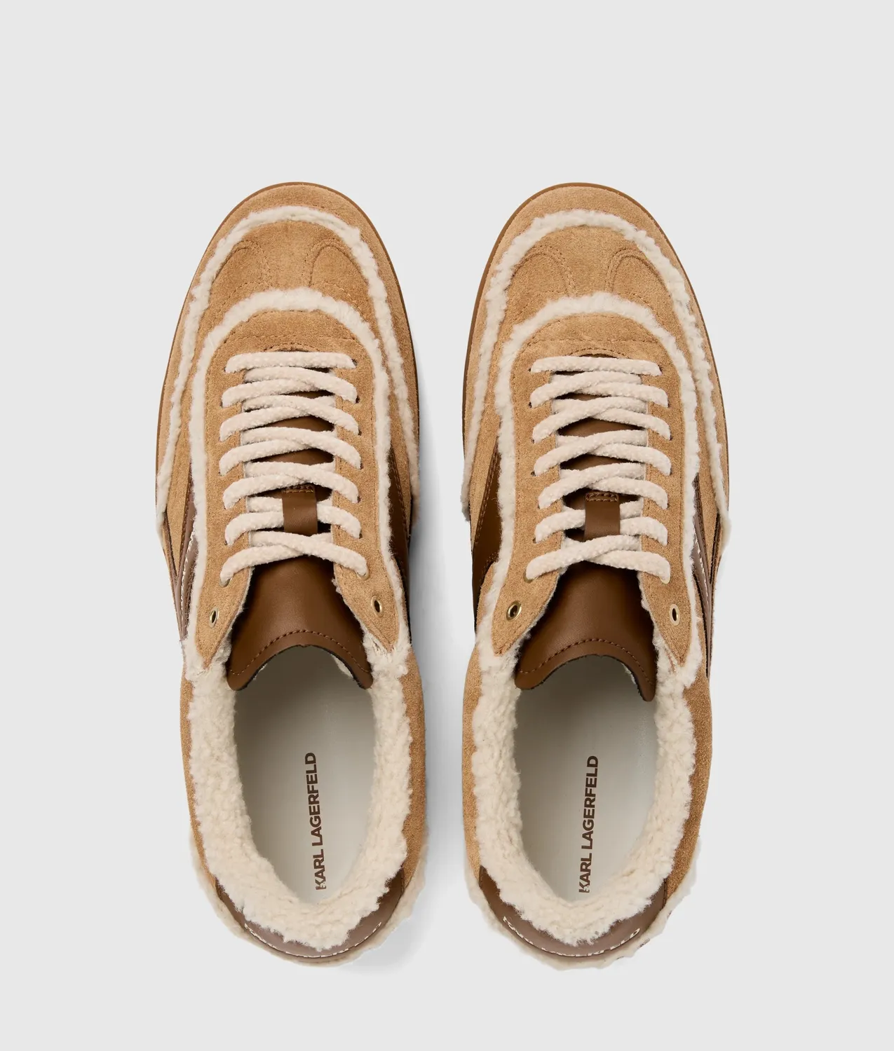 Karl Lagerfeld Kandidate Sneaker Wildleder Gr. 7