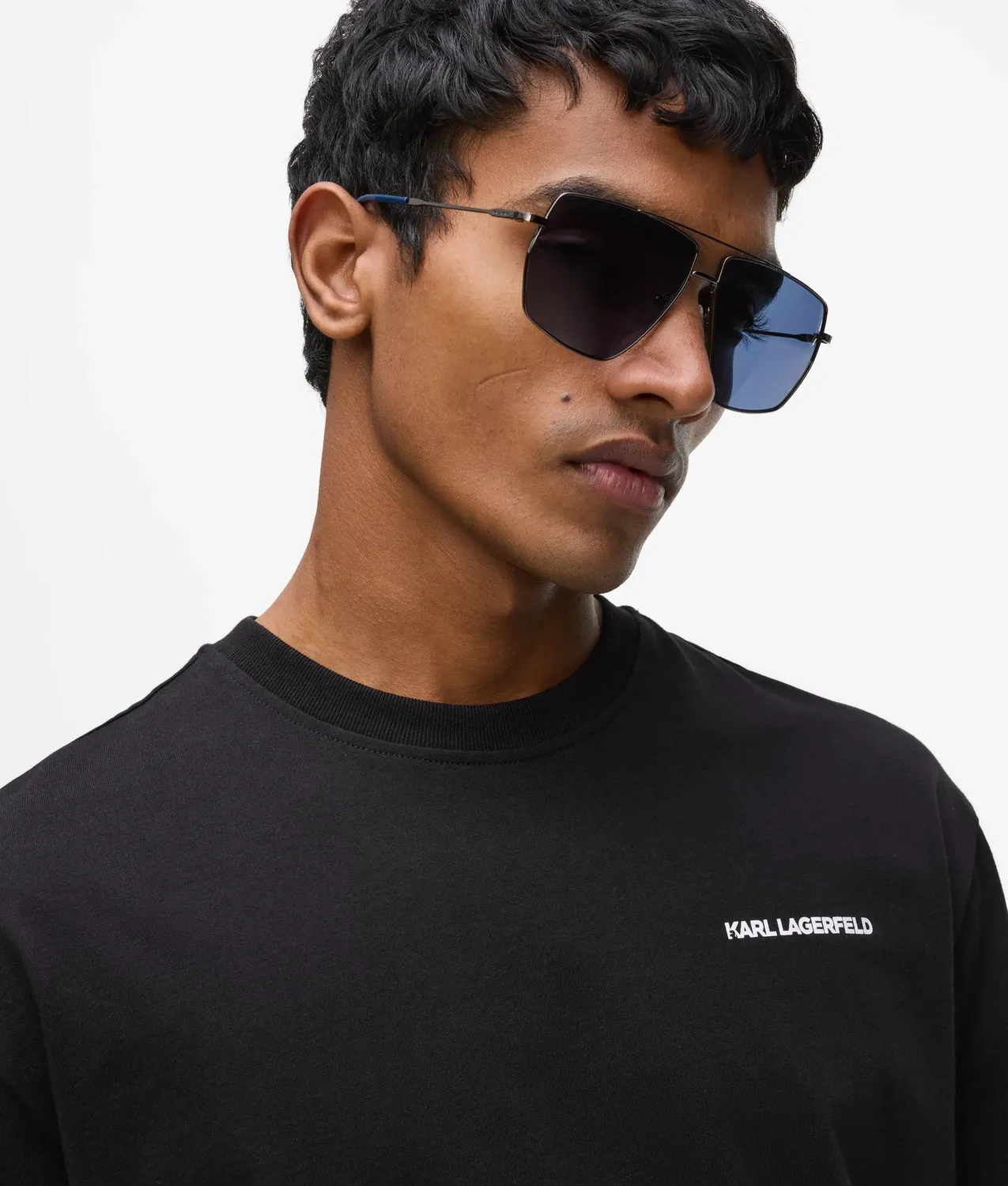 Karl Lagerfeld Maison de Karl Exclusive T-Shirt Bio-Baumwolle