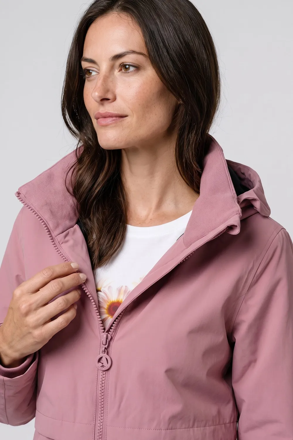 Alife & Kickin MaluAK A Parka Rot Damen Winter