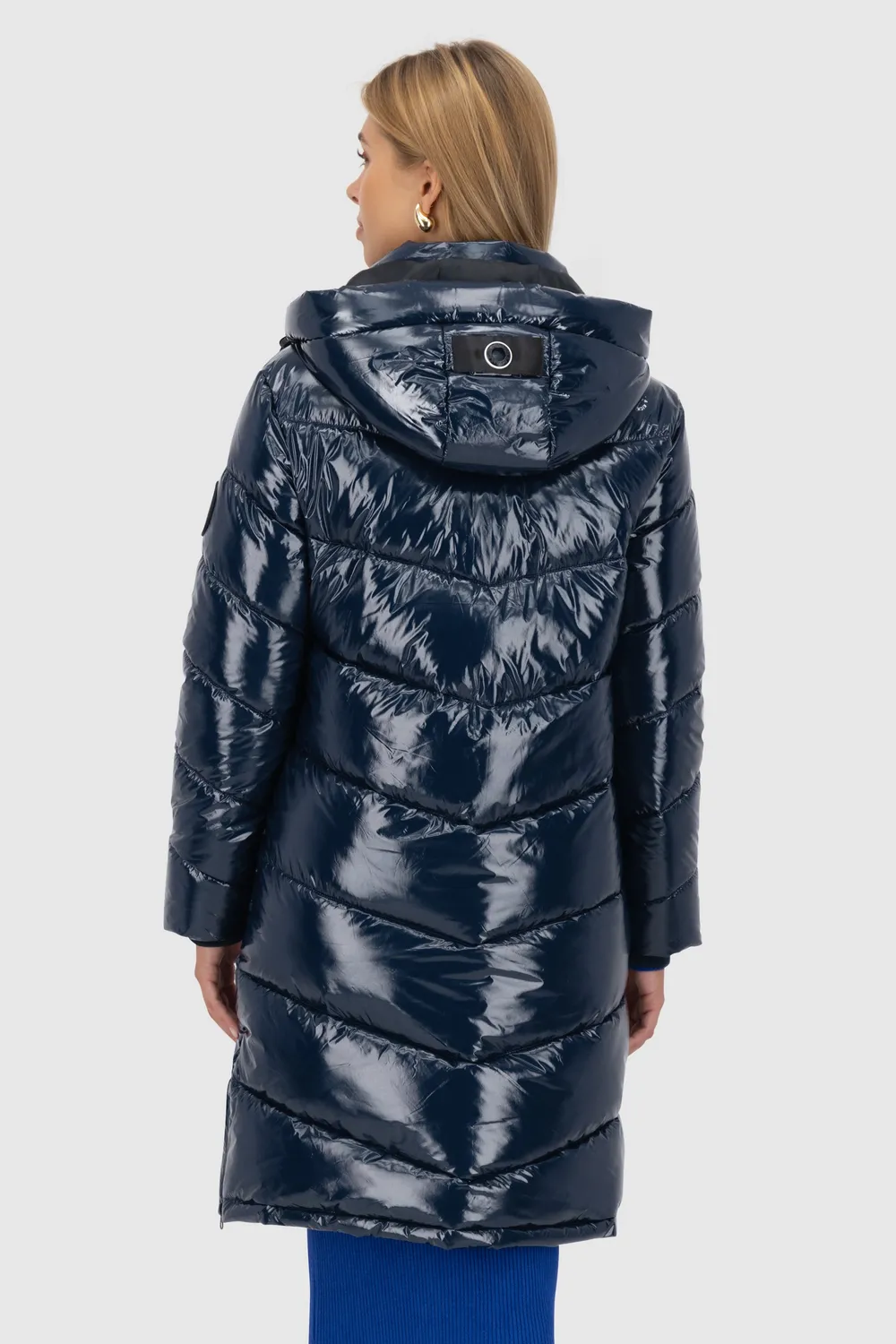 Alife & Kickin LolaniAK A Puffer Parka Dunkelblau Damen