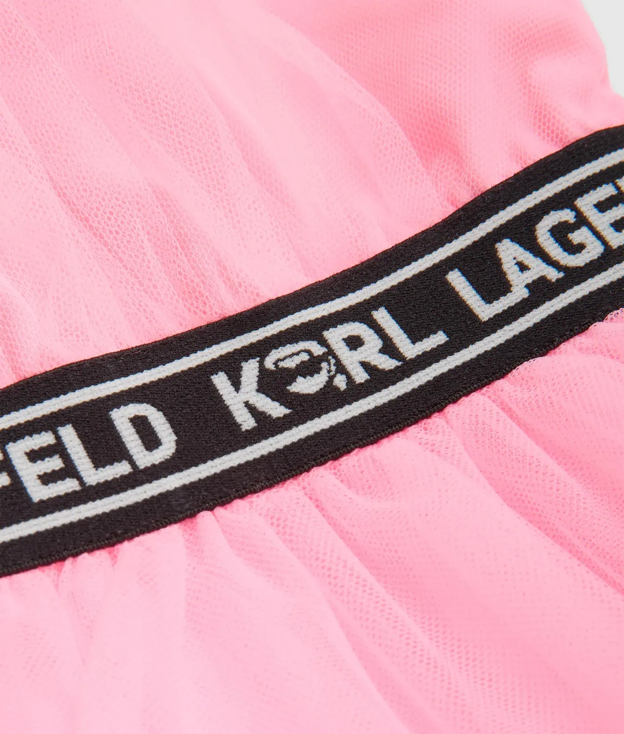 Karl Lagerfeld Baby Tutukleid Kleid ärmellos Rüschen