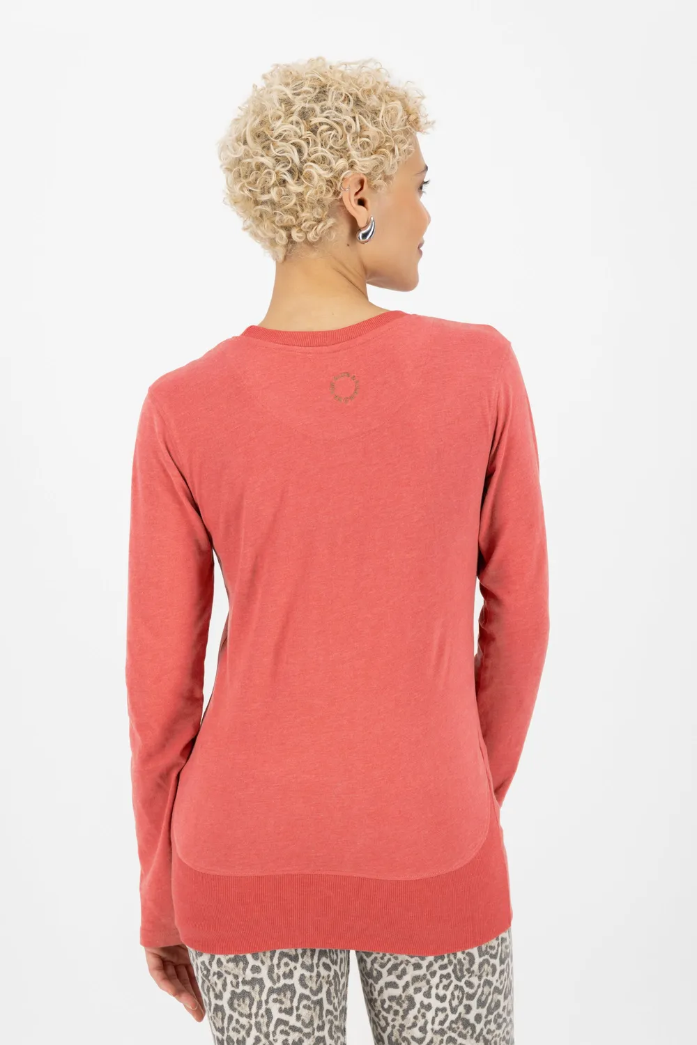Alife & Kickin ConnyAK A Longsleeve Rot Damen Baumwollmix