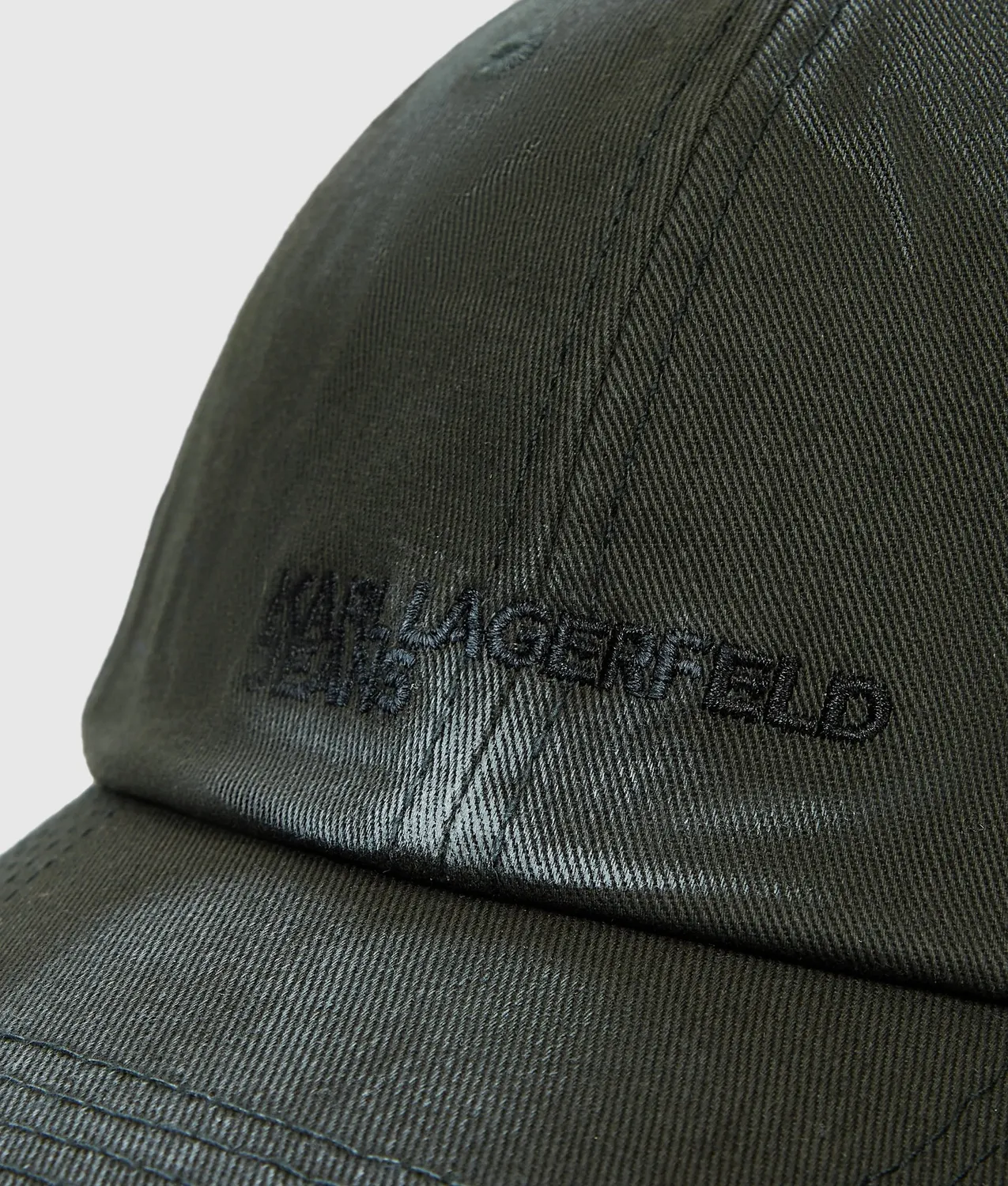 Karl Lagerfeld KL Jeans Washed Logo Cap Kappe Canvas One Size