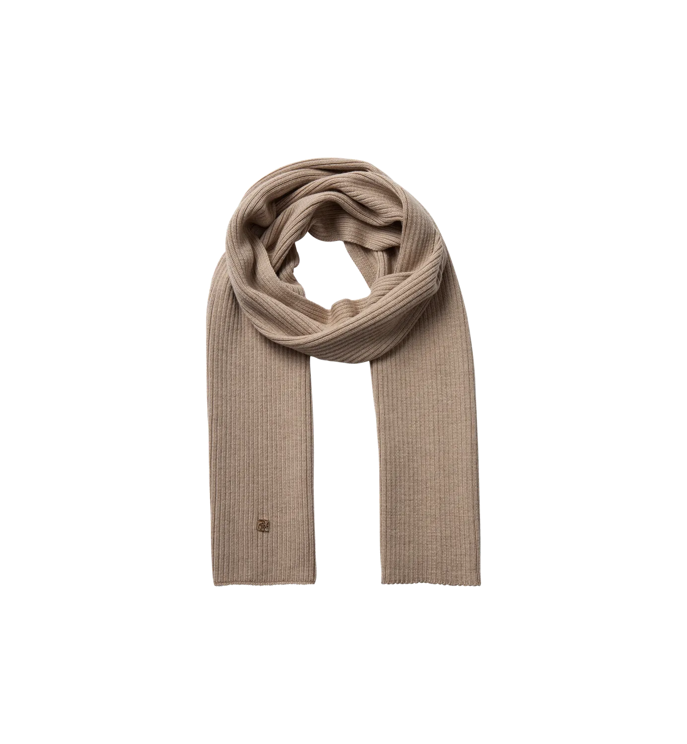 Mos Mosh MMTova Wool Rib Wollschal Rippstrick