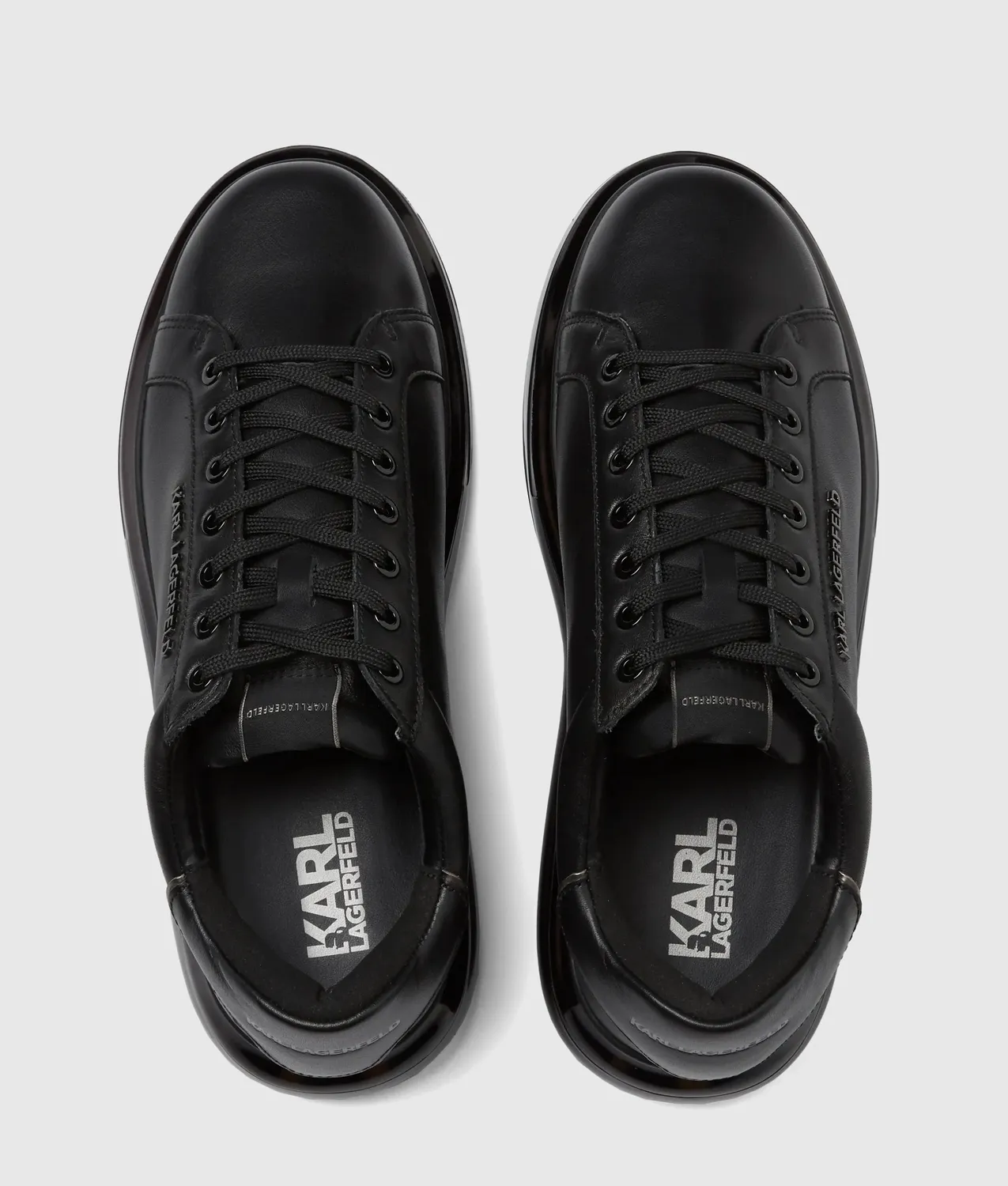 Karl Lagerfeld Kapri Kushion Sneaker Leder Metallic