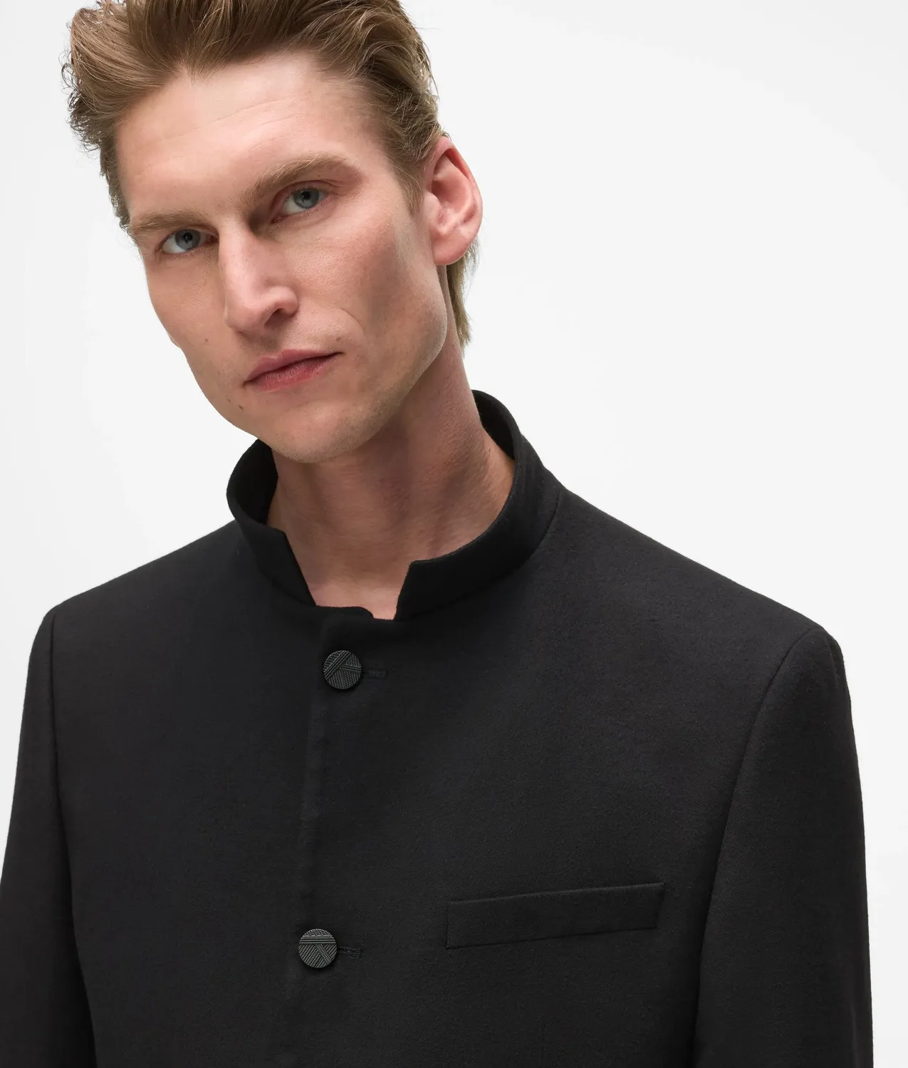 Karl Lagerfeld High-Stand-Collar Jacke Stehkragen 36-46