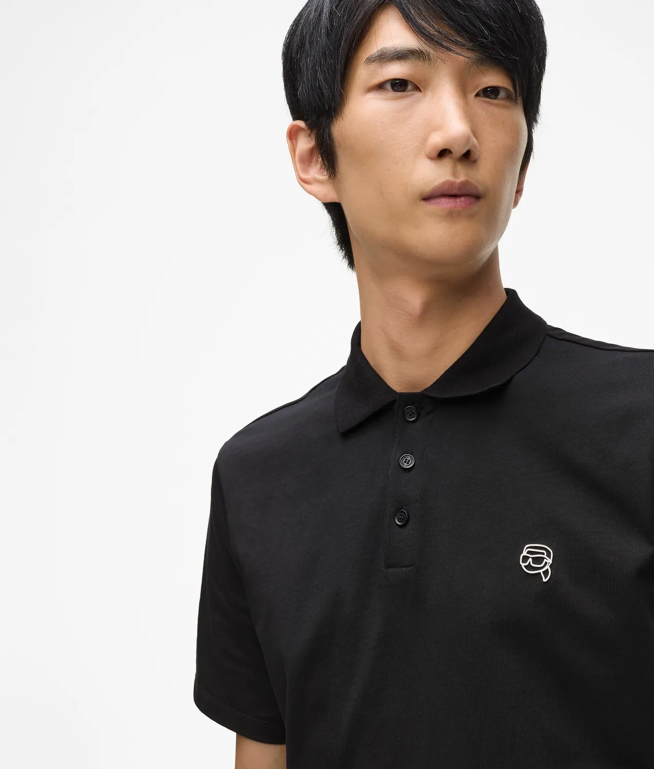 Karl Lagerfeld Ikon Polohemd Bio-Baumwolle XS-XXL