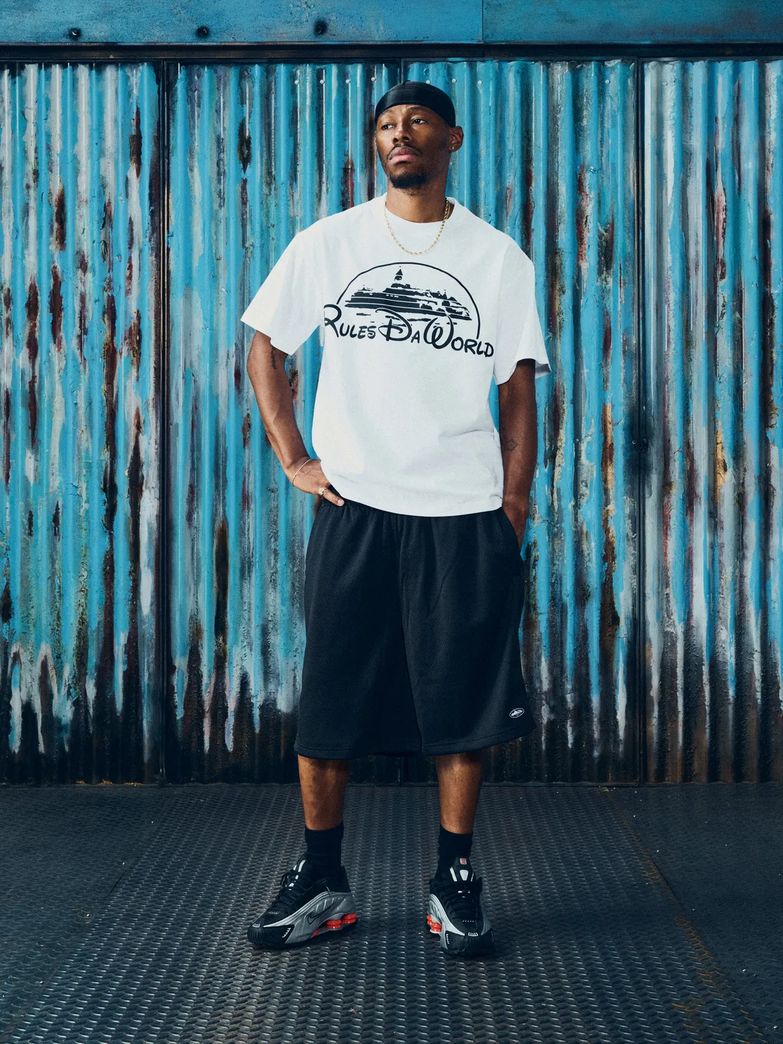 Corteiz Kingdom Tee T-Shirt Weiß Baumwolle