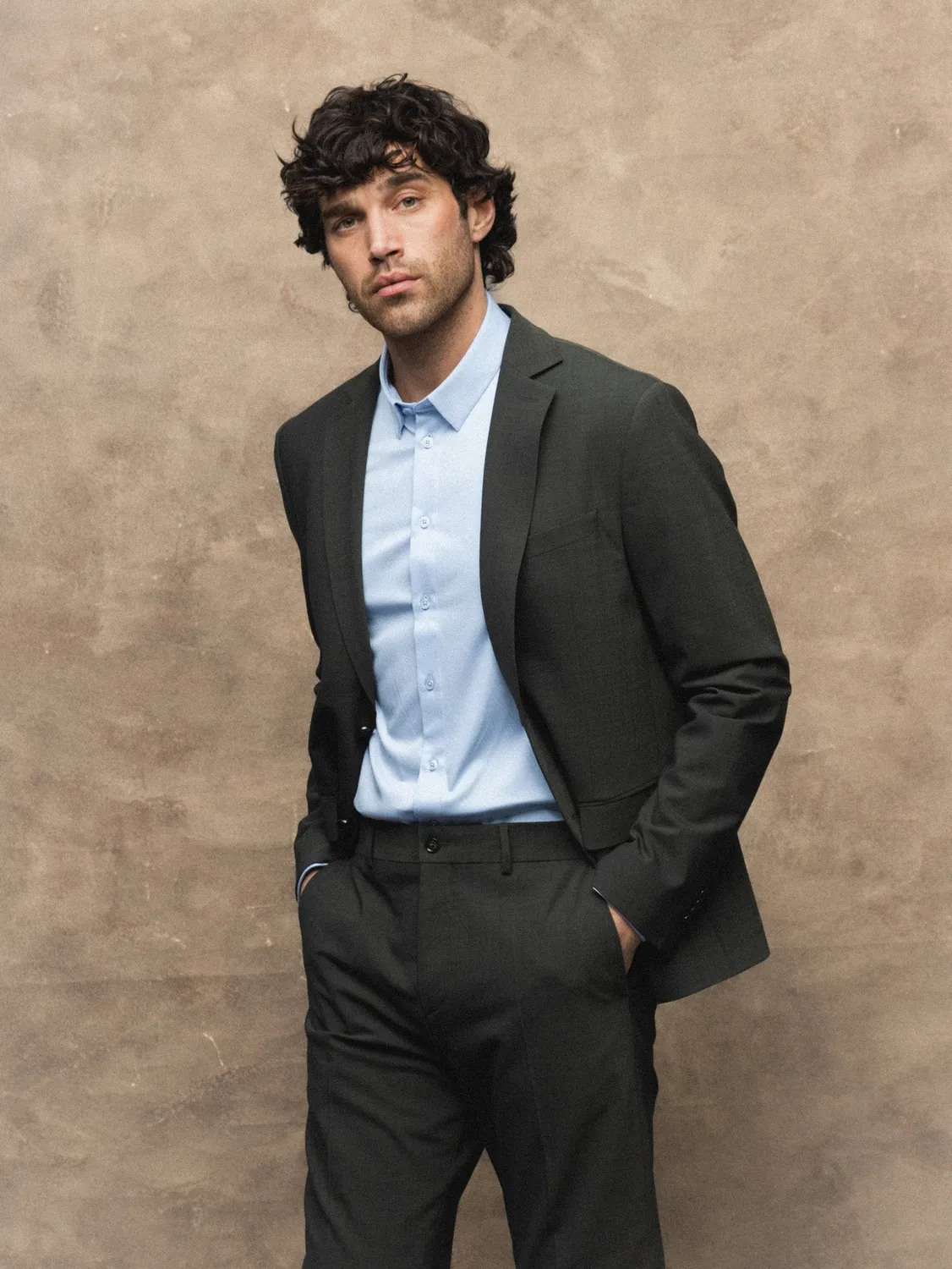 Mos Mosh MMGJames Dynamic Luxe Blazer Schwarz